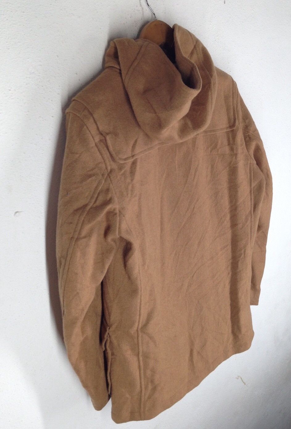 Japanese Brand Back Number Wool Hoodie Coat Jacket Size US L / EU 52-54 / 3 - 6 Thumbnail