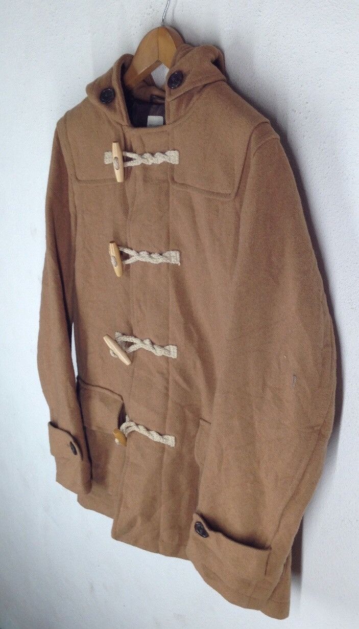 Japanese Brand Back Number Wool Hoodie Coat Jacket Size US L / EU 52-54 / 3 - 2 Thumbnail