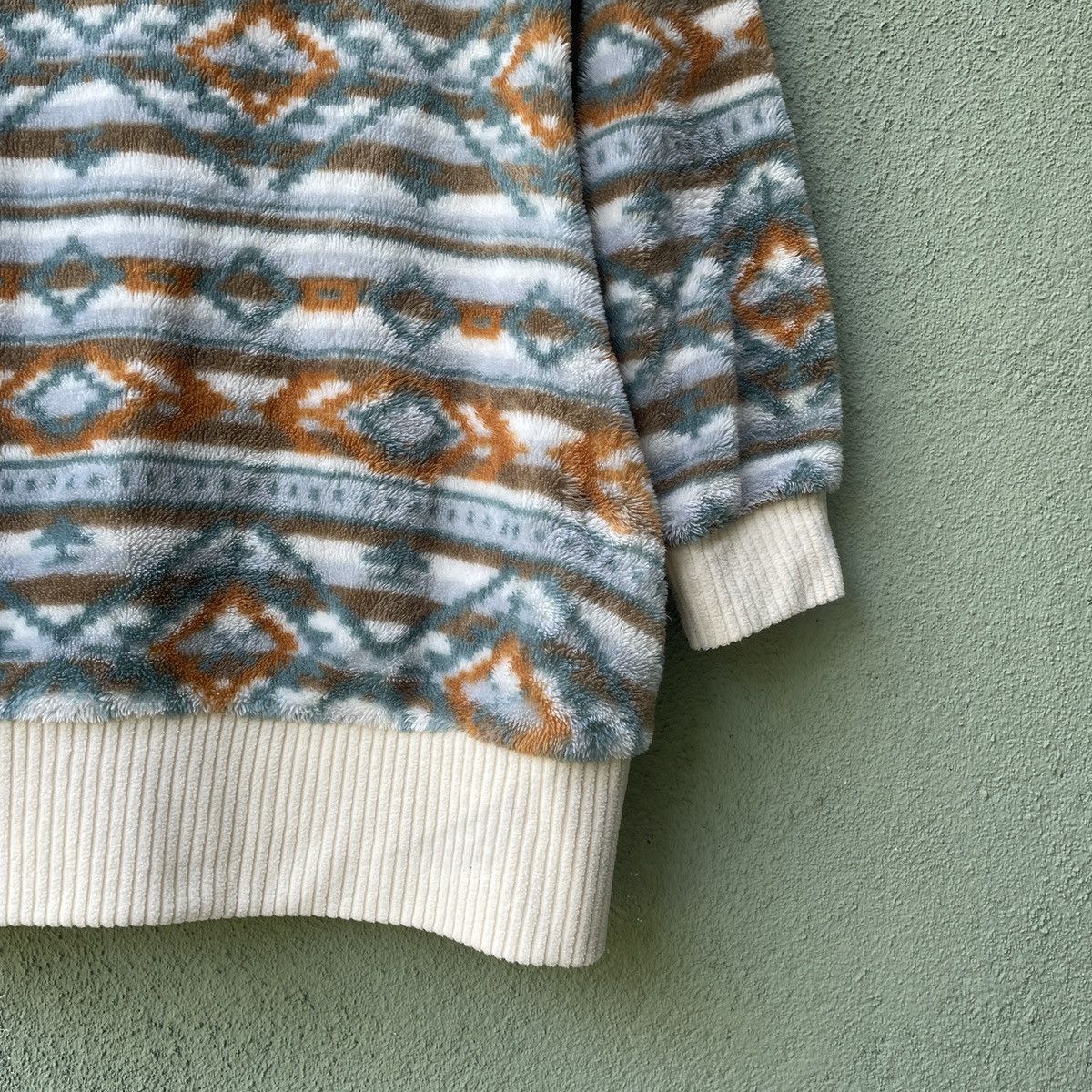 Japanese Brand Vintage BASIC TONE CLOTHE Navajo Style Zipper Hooded Jacket Size US S / EU 44-46 / 1 - 10 Thumbnail