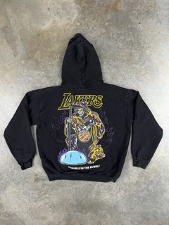 Warren Lotas Lebron James Lakers Tee (Black) – Era Clothing Store