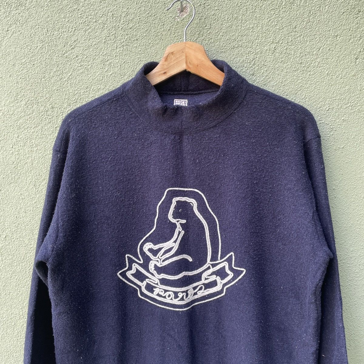 Japanese Brand Vintage JUNKO SHIMADA Bear Logo Made In Japan Sweater Size US L / EU 52-54 / 3 - 2 Thumbnail