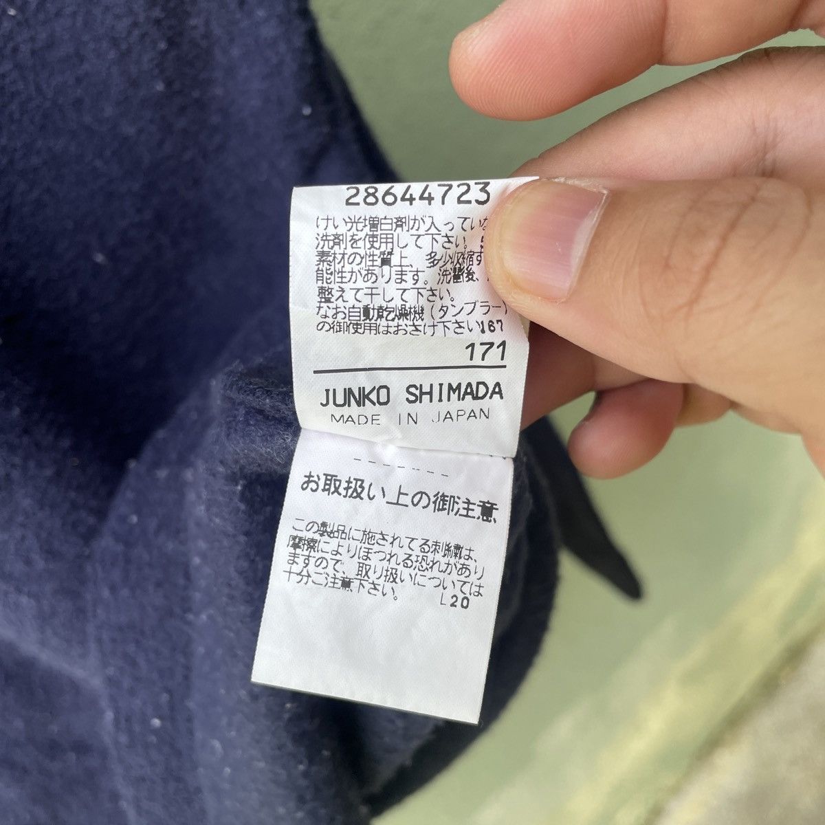 Japanese Brand Vintage JUNKO SHIMADA Bear Logo Made In Japan Sweater Size US L / EU 52-54 / 3 - 6 Thumbnail
