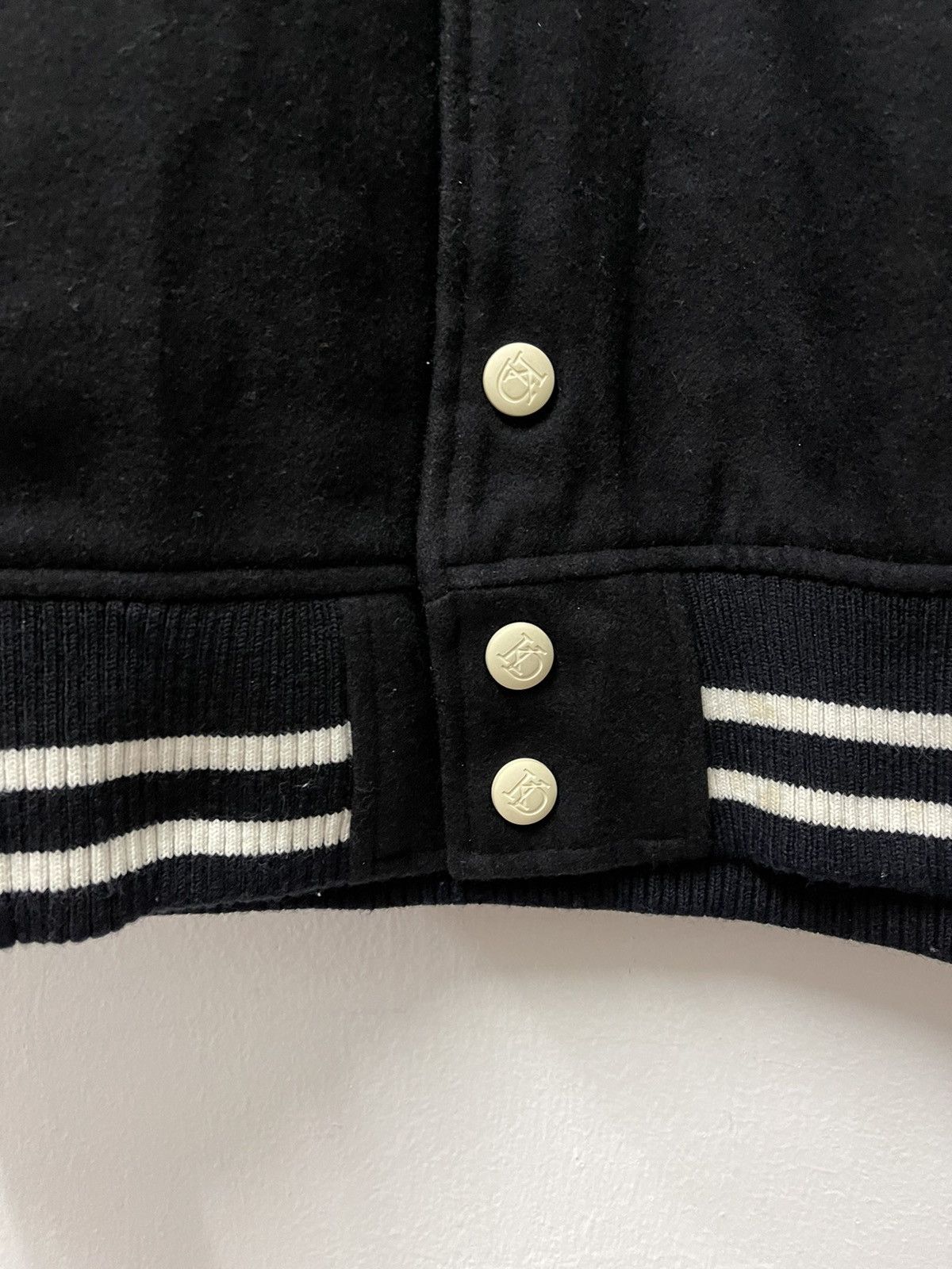 Vintage Vintage Krhyme Denim ThePlayer Choice Gambler varsity Jacket Size US XL / EU 56 / 4 - 12 Thumbnail
