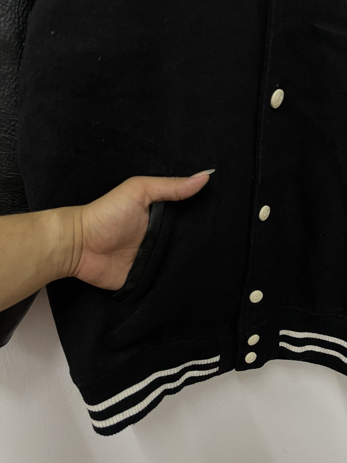 Vintage Vintage Krhyme Denim ThePlayer Choice Gambler varsity Jacket Size US XL / EU 56 / 4 - 10 Thumbnail