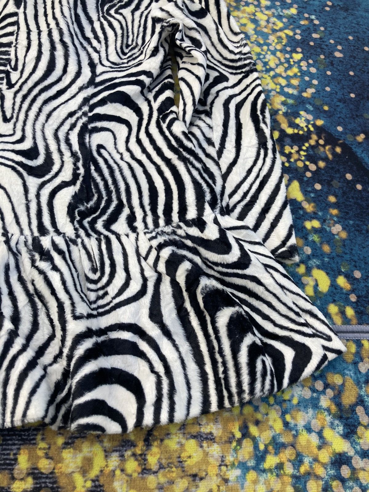 Japanese Brand JUNKO KOSHINO ZEBRA MOTIF JACKET Size US M / EU 48-50 / 2 - 5 Thumbnail
