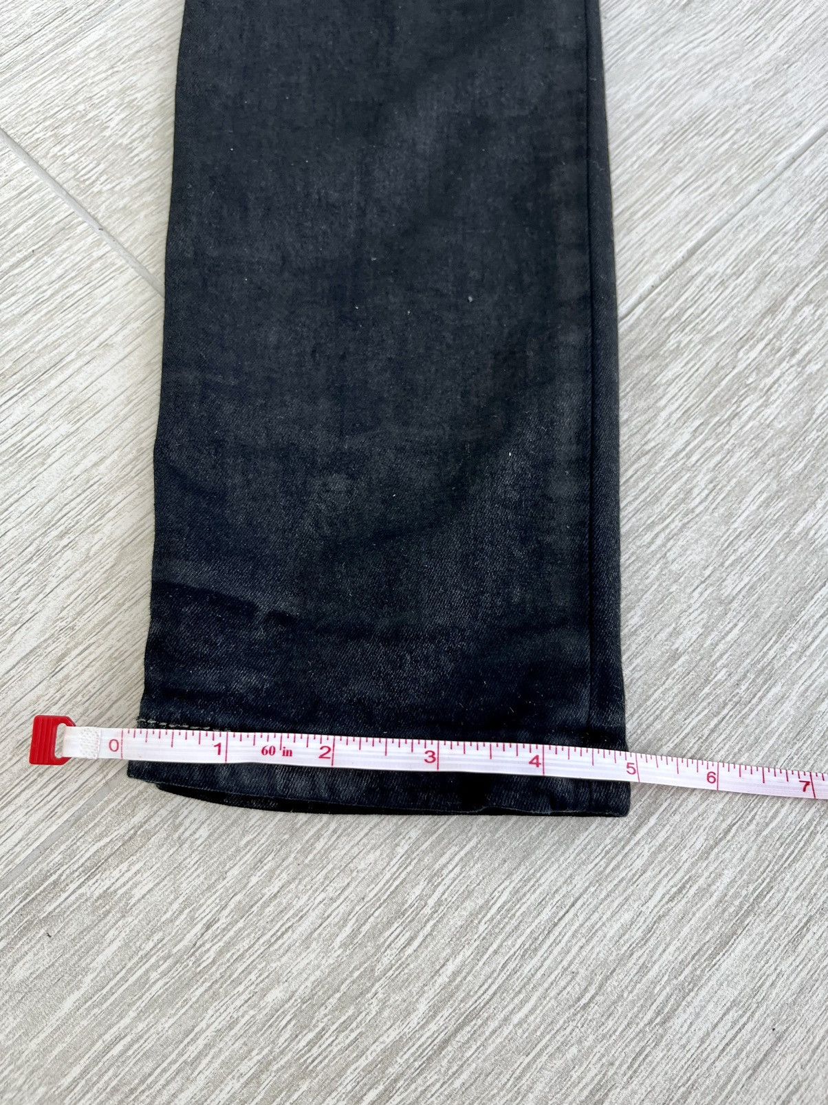 Rick Owens × Rick Owens Drkshdw NEW 🔥 ARCHIVE BLACK SCRUB DETROIT CUT FAUN ASAP CARTI TRAVIS Size US 28 / EU 44 - 11 Thumbnail