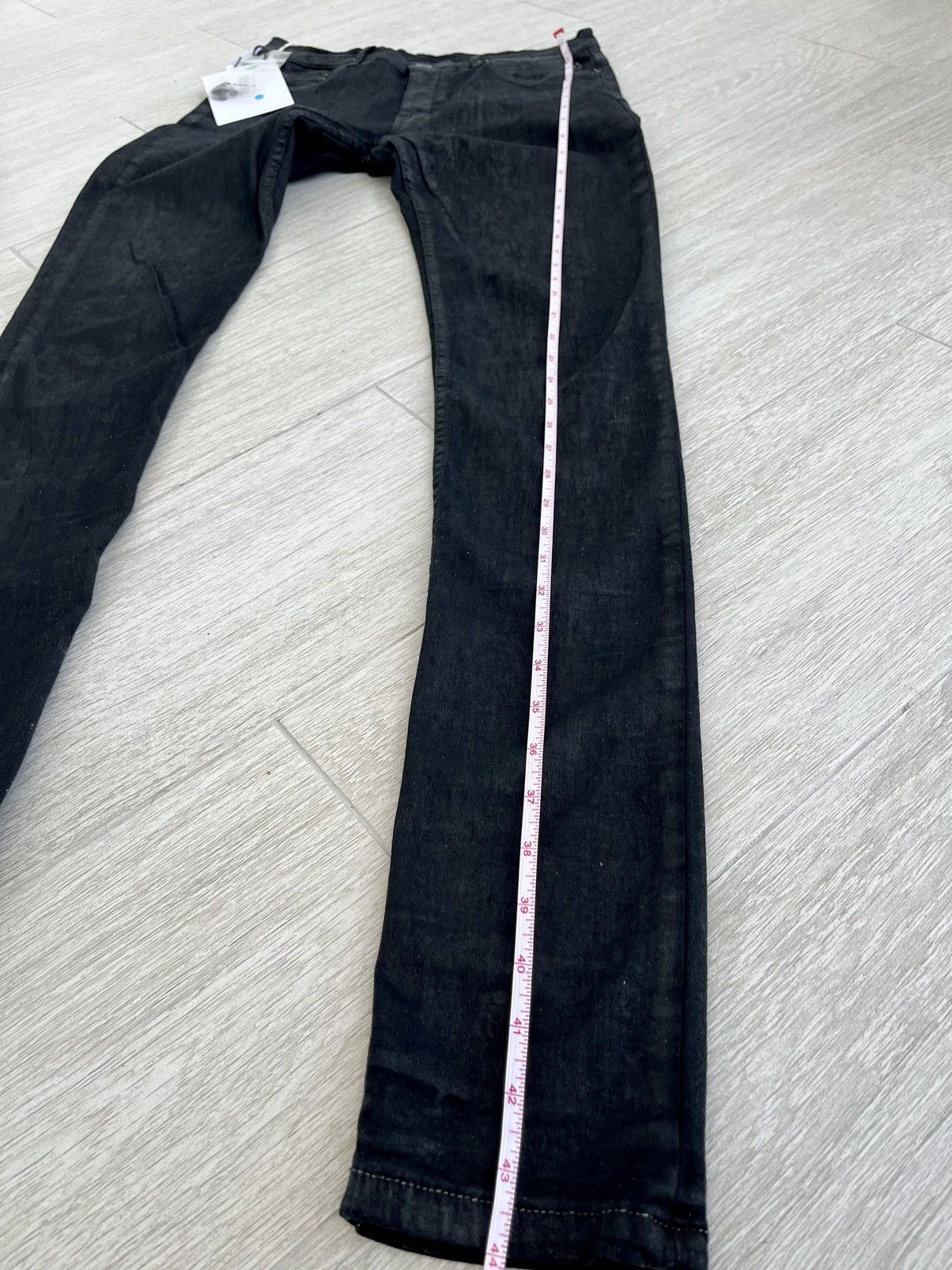 Rick Owens × Rick Owens Drkshdw NEW 🔥 ARCHIVE BLACK SCRUB DETROIT CUT FAUN ASAP CARTI TRAVIS Size US 28 / EU 44 - 9 Thumbnail