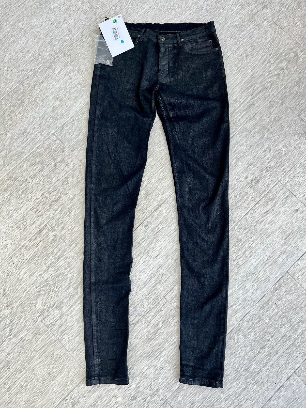 Rick Owens × Rick Owens Drkshdw NEW 🔥 ARCHIVE BLACK SCRUB DETROIT CUT FAUN ASAP CARTI TRAVIS Size US 28 / EU 44 - 1 Thumbnail