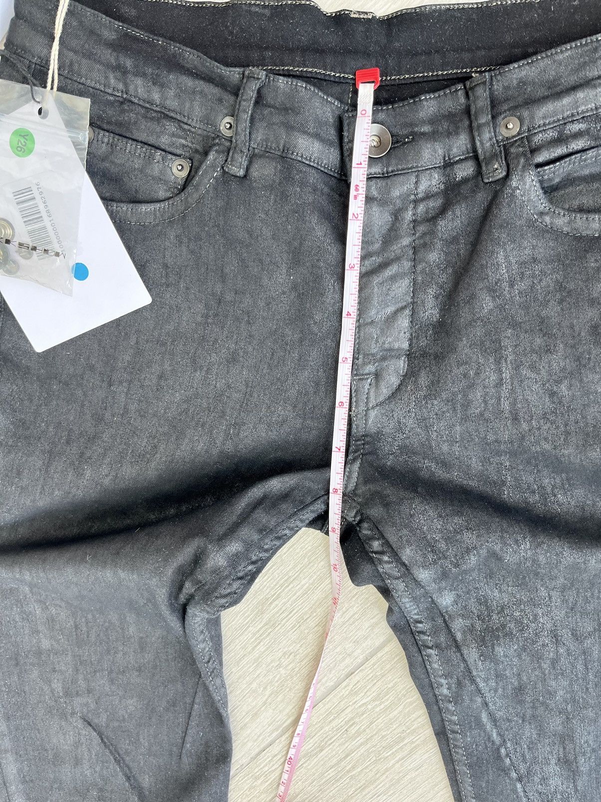 Rick Owens × Rick Owens Drkshdw NEW 🔥 ARCHIVE BLACK SCRUB DETROIT CUT FAUN ASAP CARTI TRAVIS Size US 28 / EU 44 - 10 Thumbnail