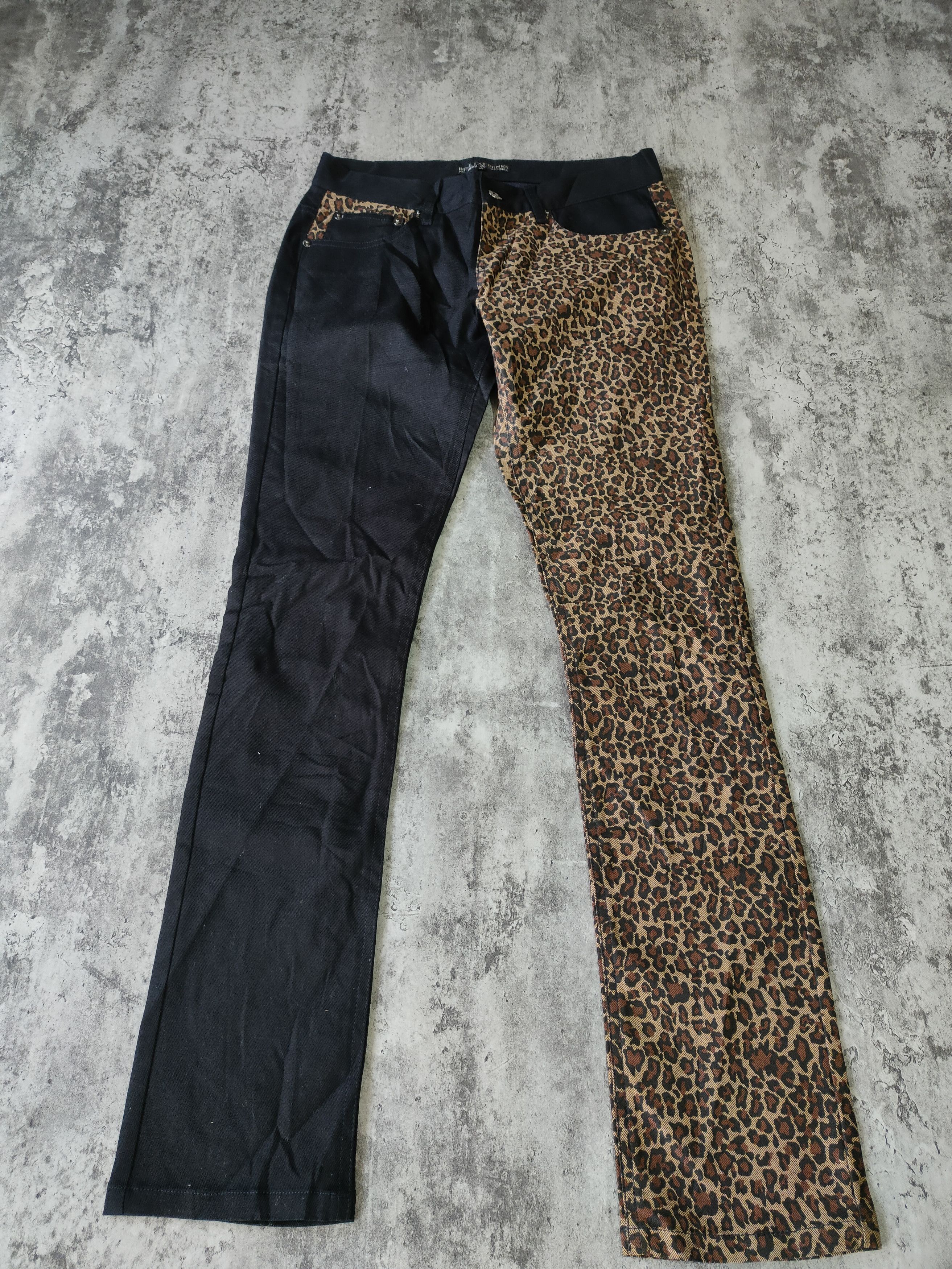 Hysteric Glamour × If Six Was Nine × Japanese Brand Hell Cut Punks Lepoard Pans Size US 29 - 3 Thumbnail