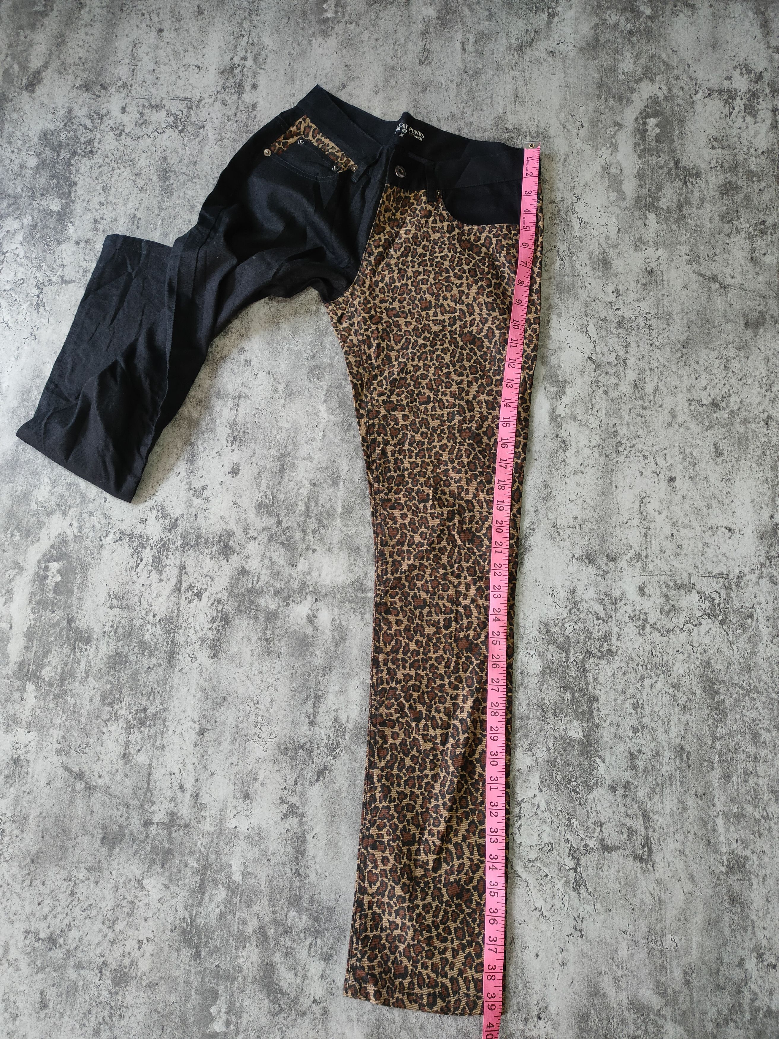 Hysteric Glamour × If Six Was Nine × Japanese Brand Hell Cut Punks Lepoard Pans Size US 29 - 12 Thumbnail