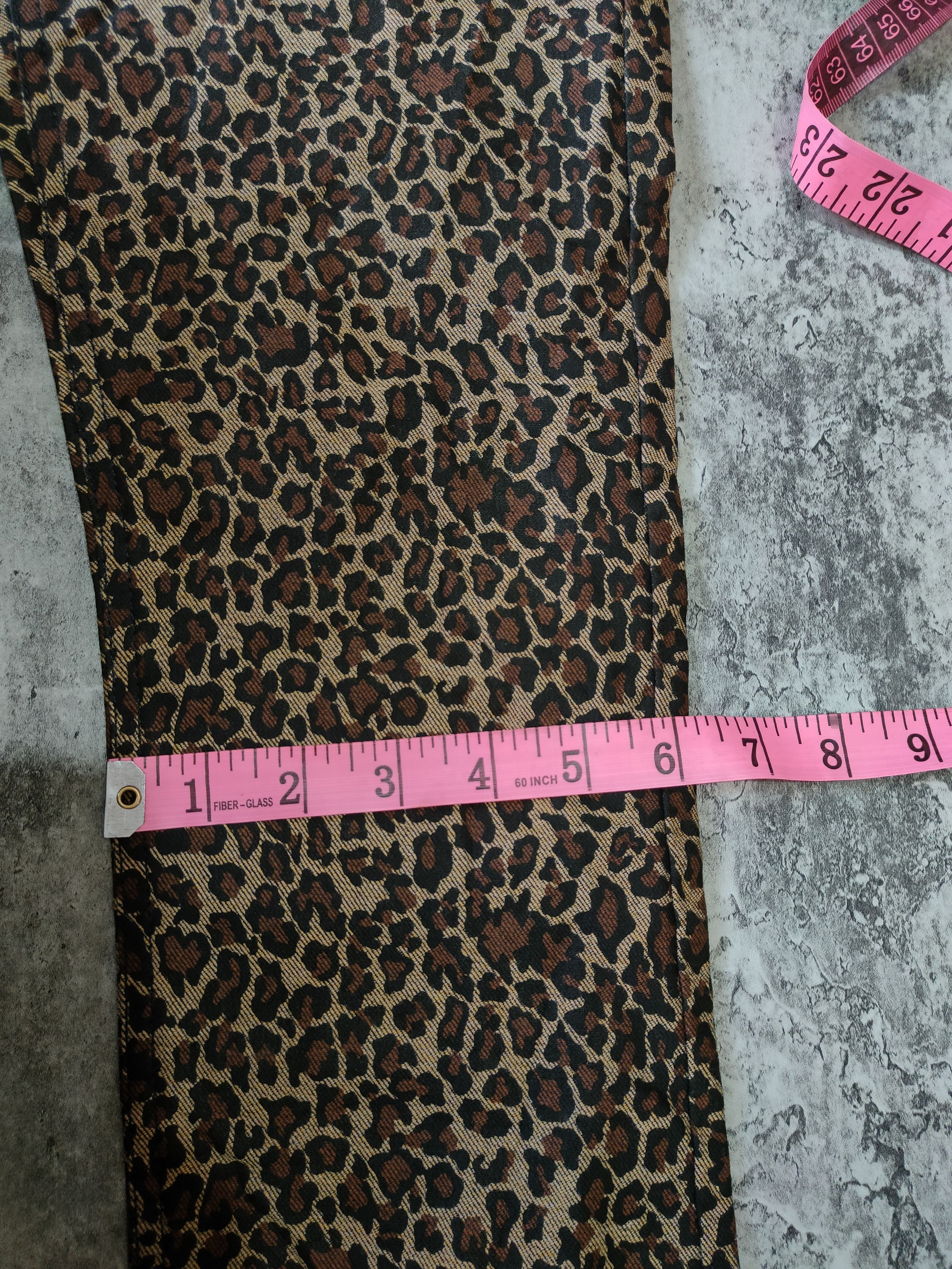 Hysteric Glamour × If Six Was Nine × Japanese Brand Hell Cut Punks Lepoard Pans Size US 29 - 16 Thumbnail