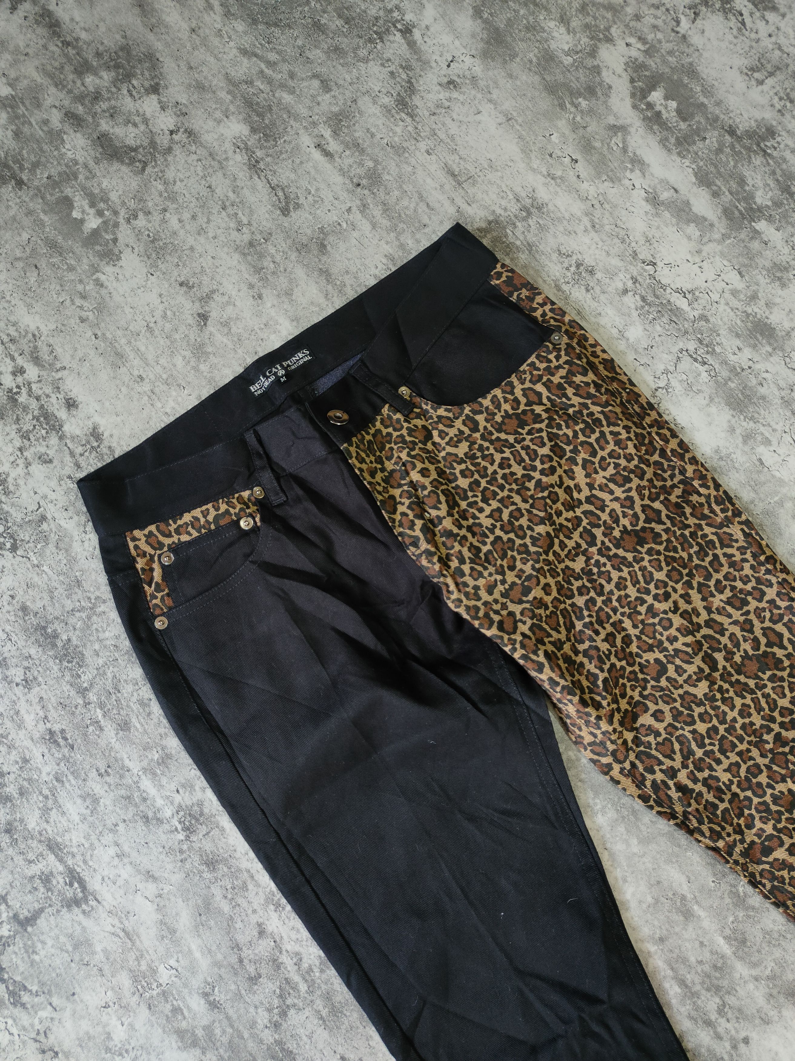 Hysteric Glamour × If Six Was Nine × Japanese Brand Hell Cut Punks Lepoard Pans Size US 29 - 4 Thumbnail