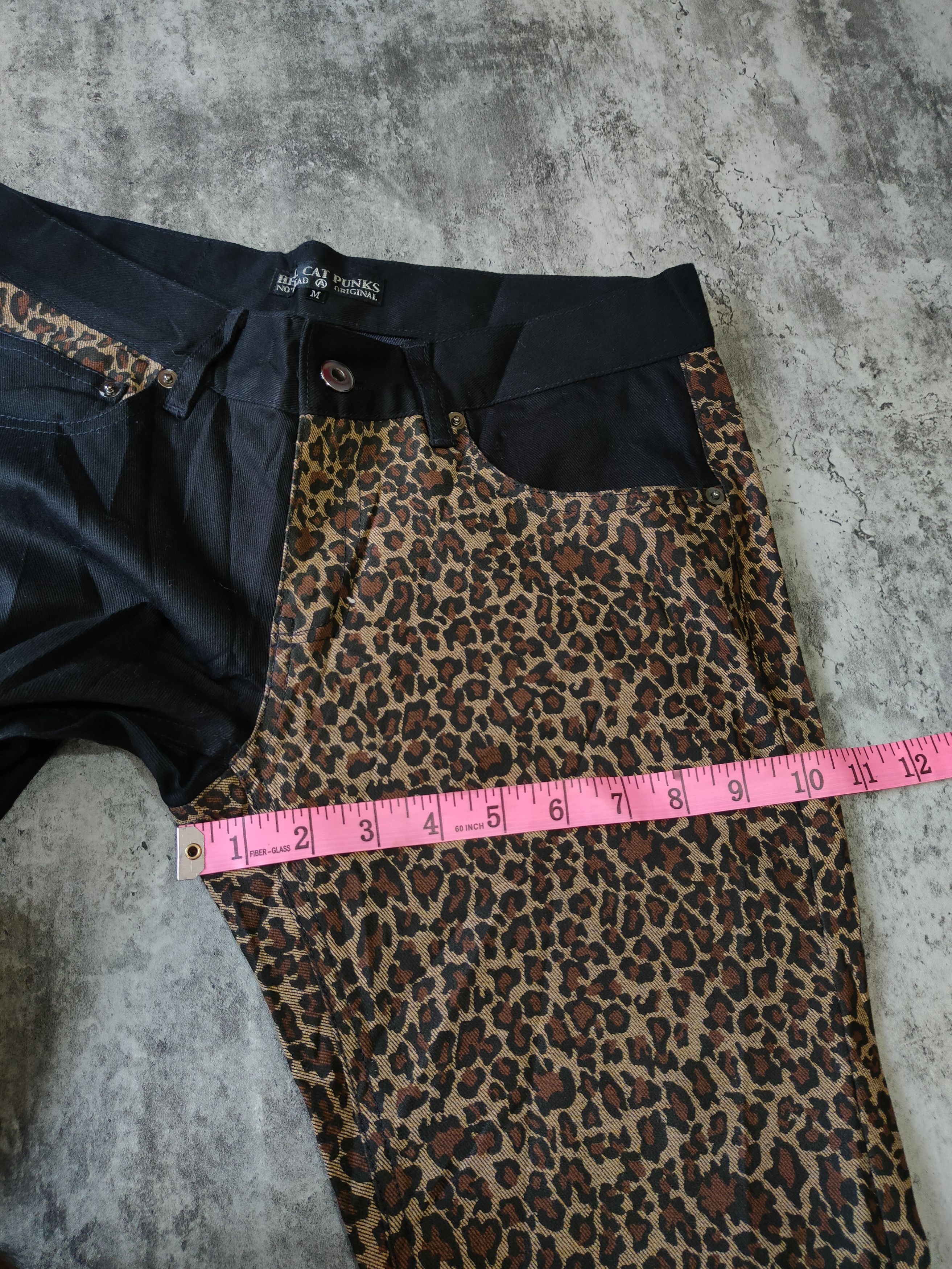 Hysteric Glamour × If Six Was Nine × Japanese Brand Hell Cut Punks Lepoard Pans Size US 29 - 15 Thumbnail