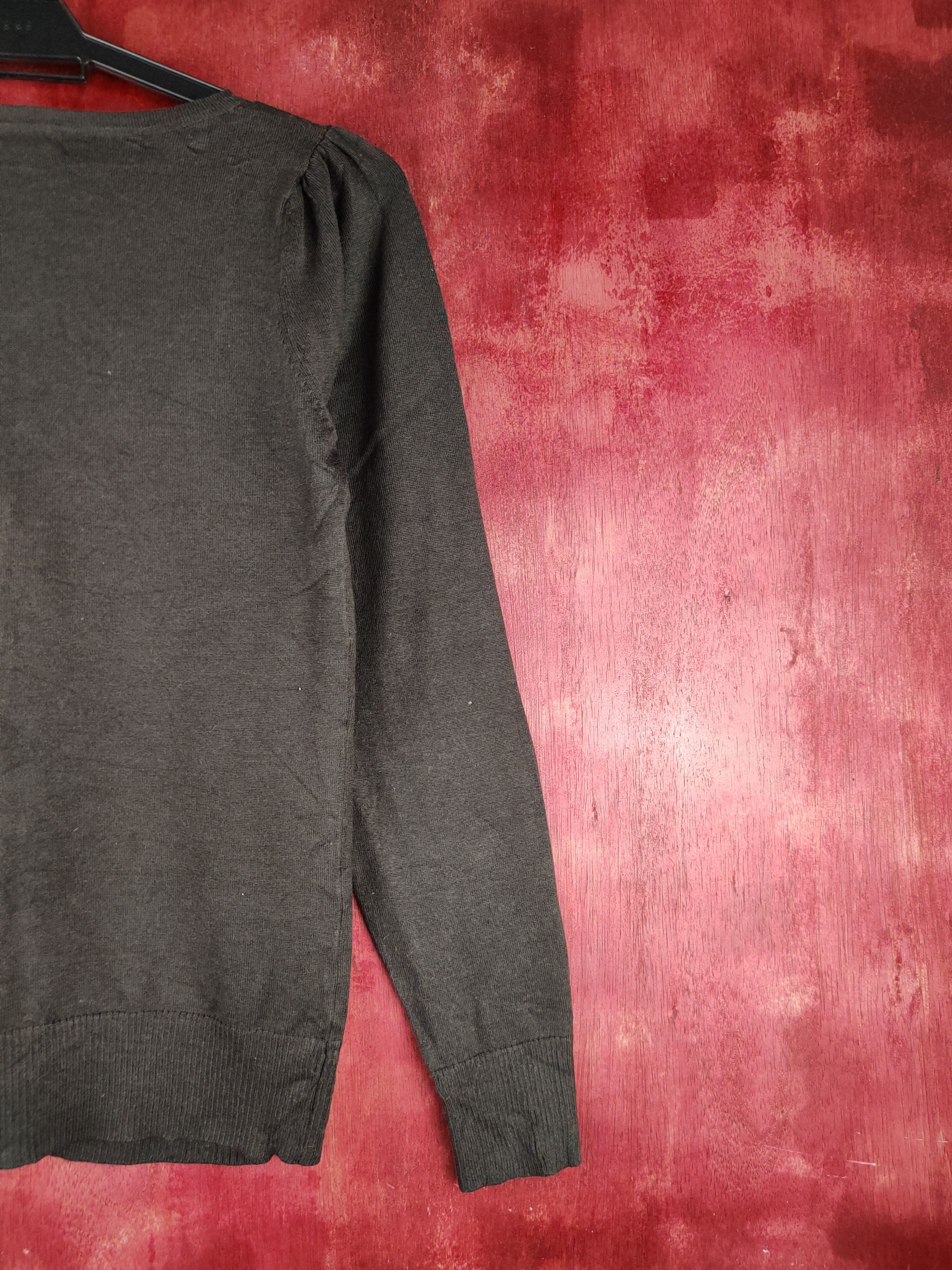 Japanese Brand Ingni Dark Brown Knitwear Cardigan #S1092 Size S / US 4 / IT 40 - 9 Thumbnail