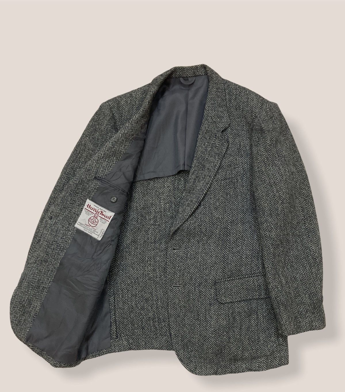 Harris Tweed HARRIS TWEED WOOL BLAZER JACKET Size US M / EU 48-50 / 2 - 1 Thumbnail