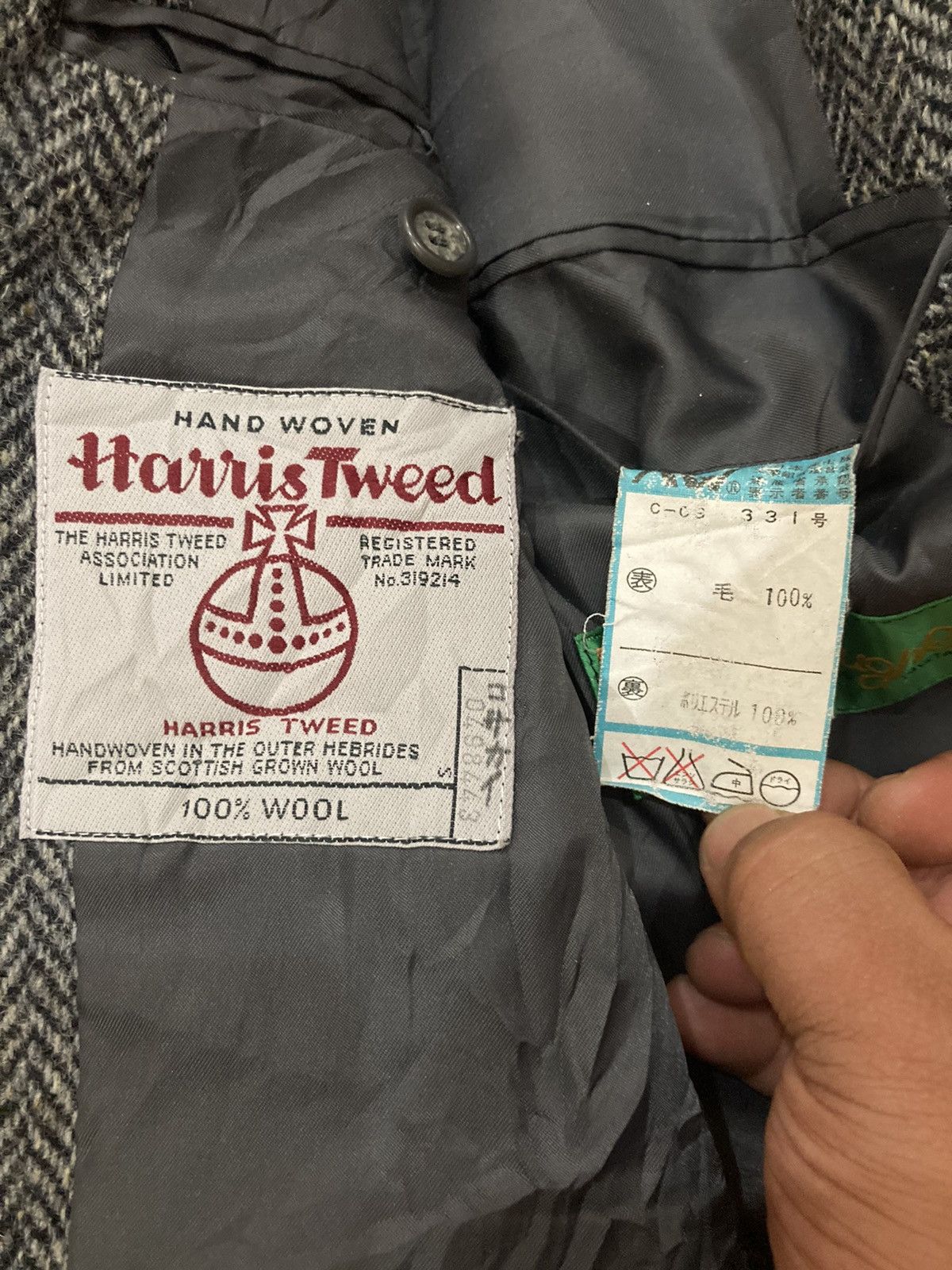 Harris Tweed HARRIS TWEED WOOL BLAZER JACKET Size US M / EU 48-50 / 2 - 7 Thumbnail