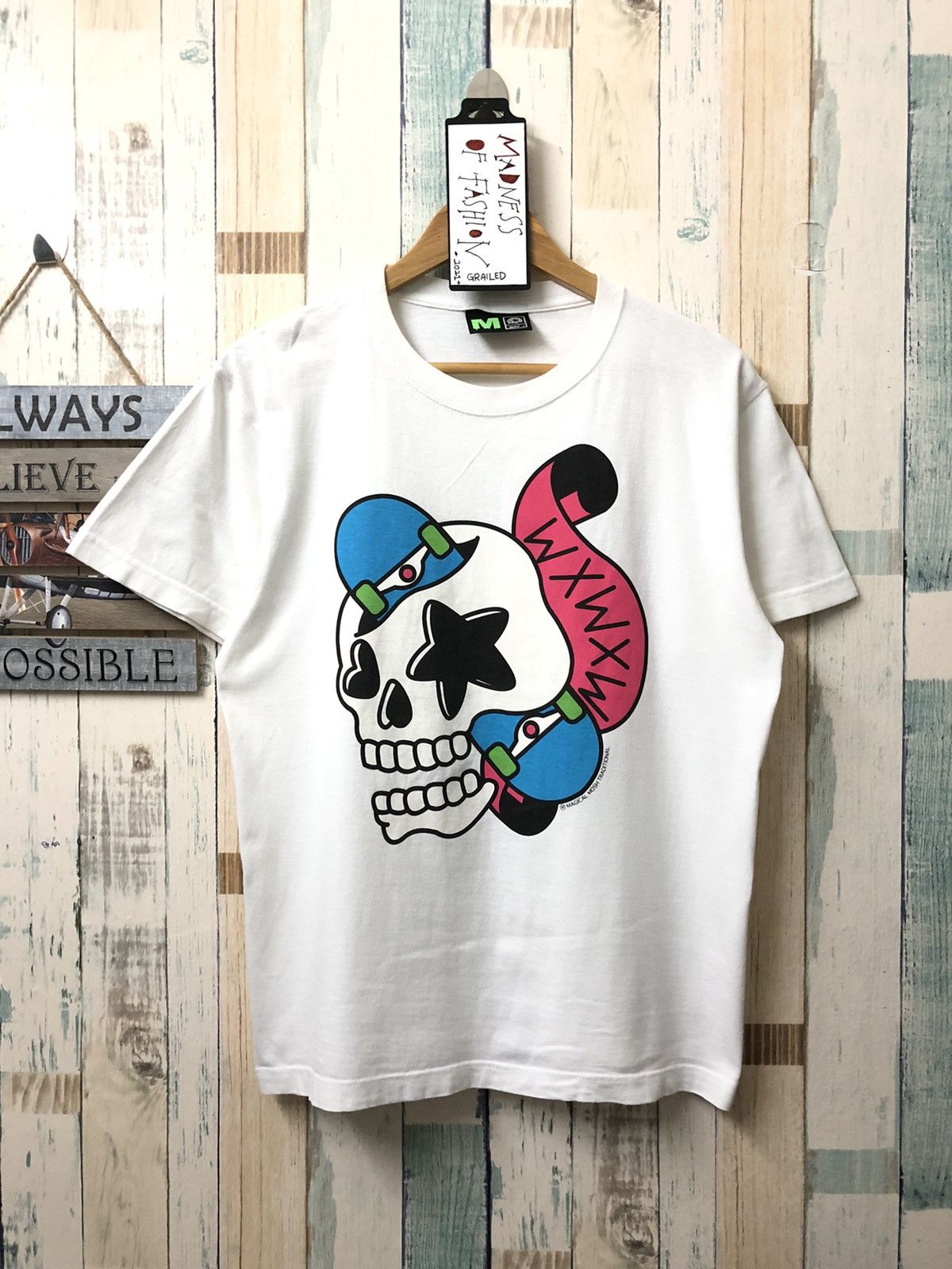 Japanese Brand 2000s Vintage Magical Mosh Misfits skater brand Size US M / EU 48-50 / 2 - 1 Thumbnail