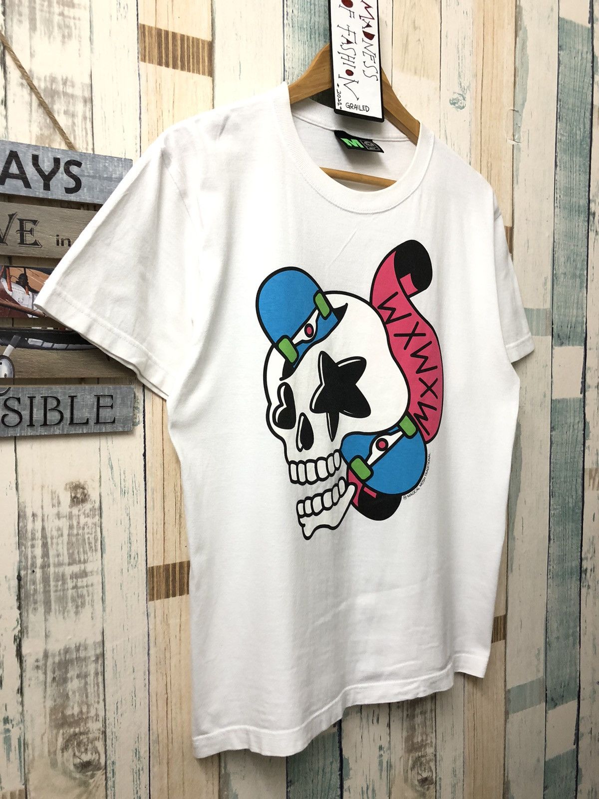 Japanese Brand 2000s Vintage Magical Mosh Misfits skater brand Size US M / EU 48-50 / 2 - 2 Thumbnail