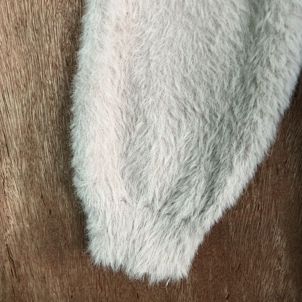 Japanese Brand DLL INGNI LIGHT PINK MOHAIR FUR VINTAGE CARDIGAN #c365 Size US M / EU 48-50 / 2 - 6 Thumbnail