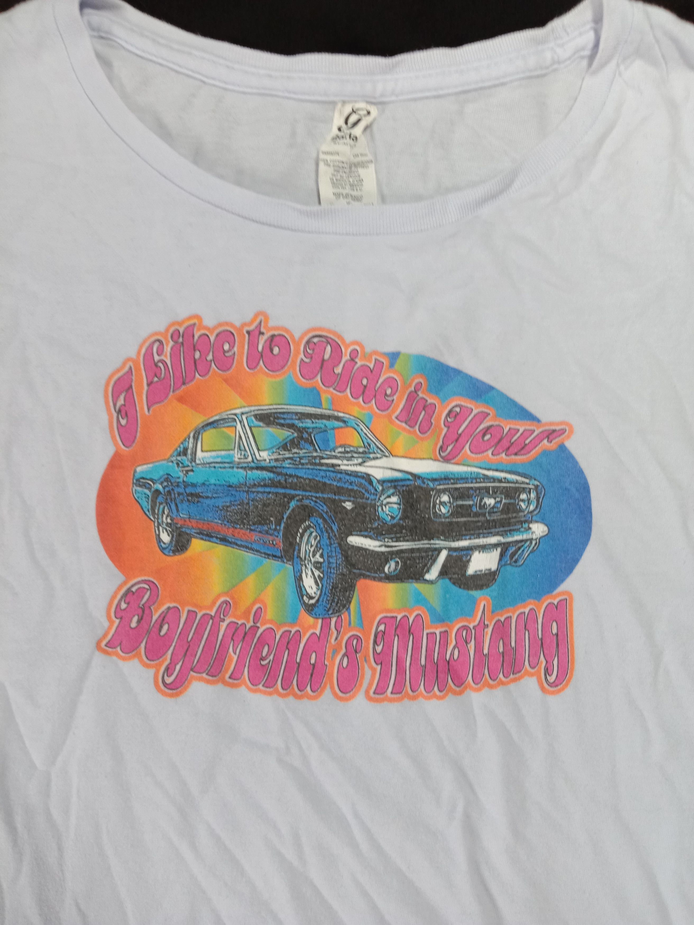 Alstyle Mustang Car Graphic Tee Size XS / US 0-2 / IT 36-38 - 1 Thumbnail