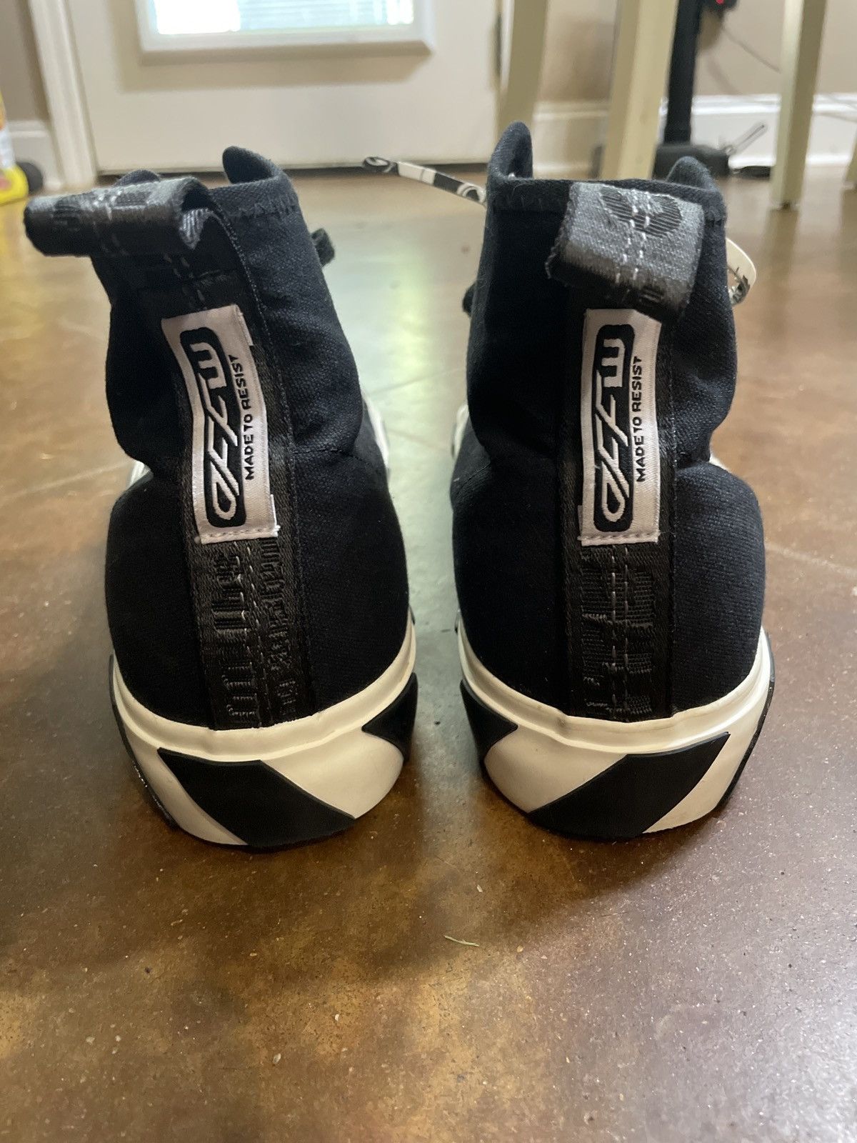 Off-White Off White Vulcanized Canvas Hi Tops Size US 12 / EU 45 - 8 Thumbnail