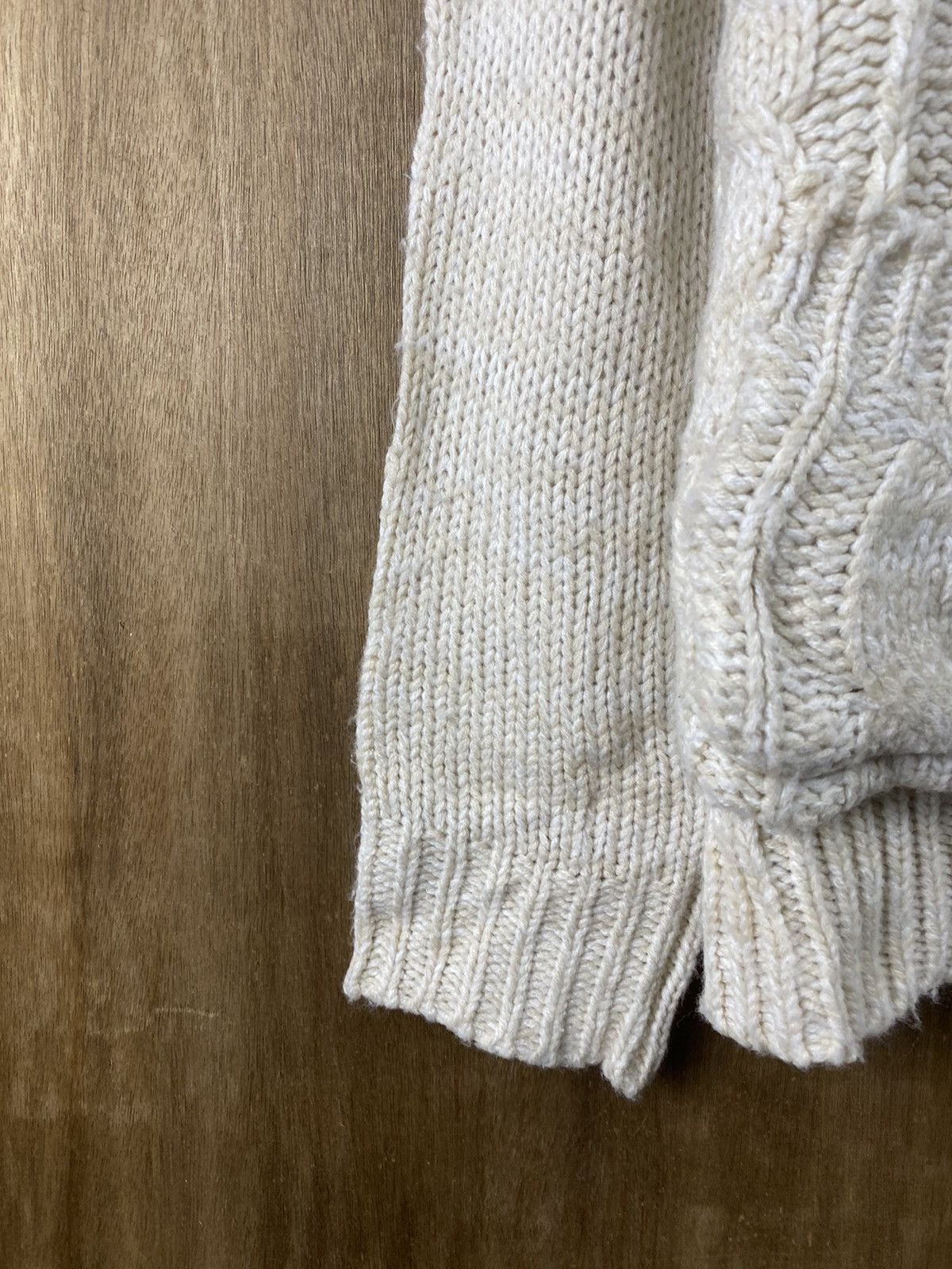 Aran Isles Knitwear × Disney Hello Kitty X Sorridere cardigan cable Knitwear #Z066 Size S / US 4 / IT 40 - 6 Thumbnail