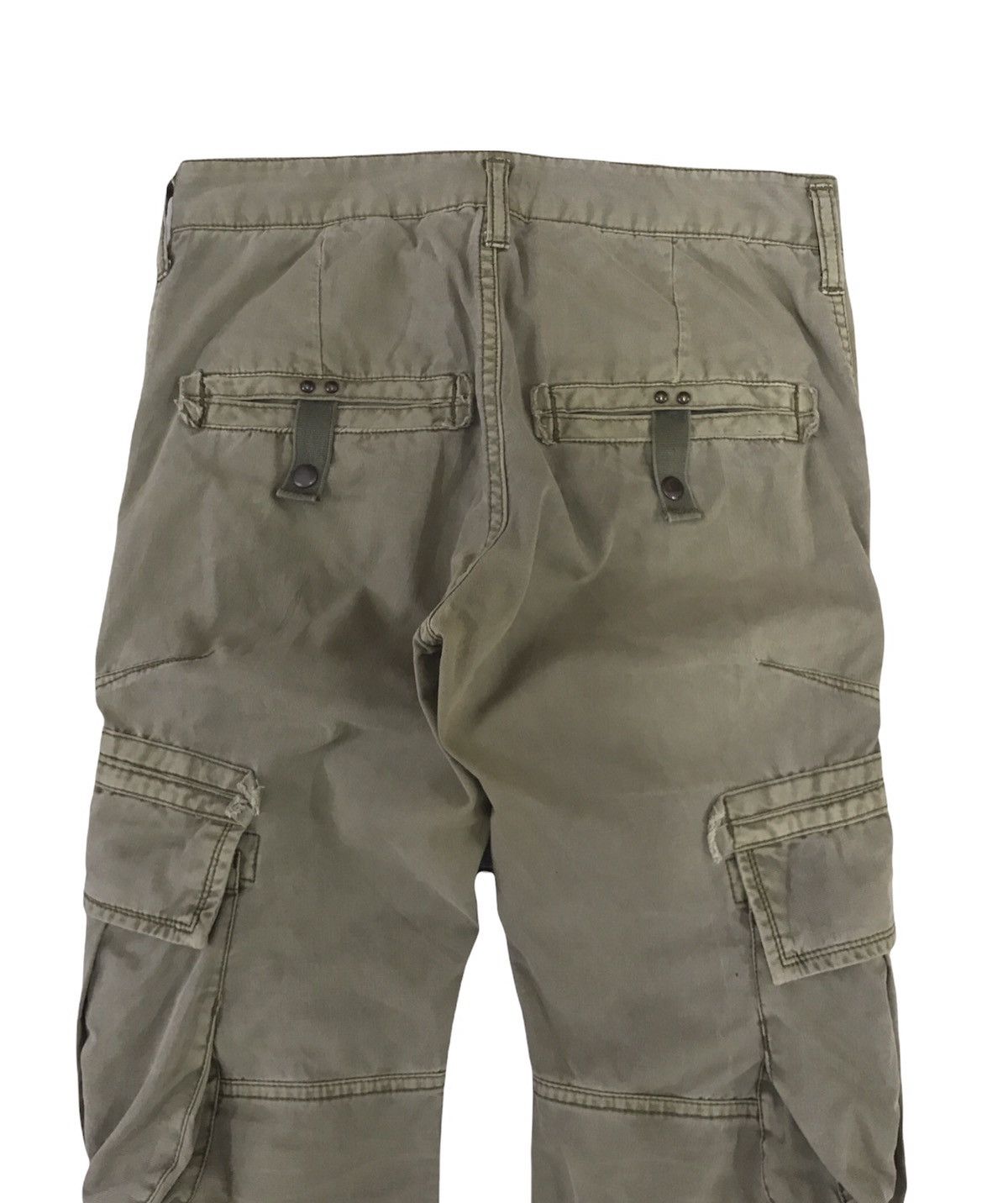 Avirex Avirex Cargo Pants Multipockets Faded Olive Size US 29 - 8 Thumbnail
