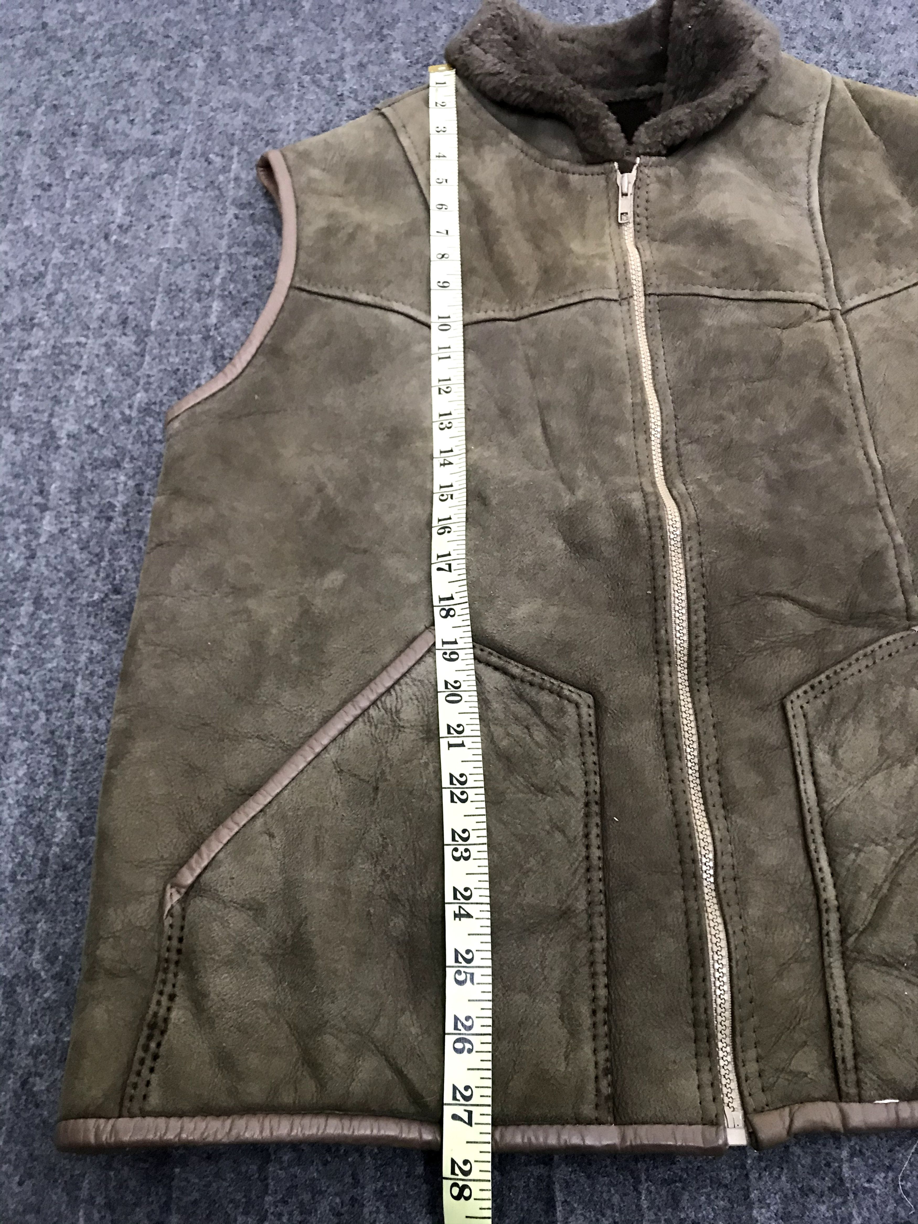 Vintage Sherpa Vest Made in New Zealand Blanket Padded Patchworks Size US M / EU 48-50 / 2 - 9 Thumbnail