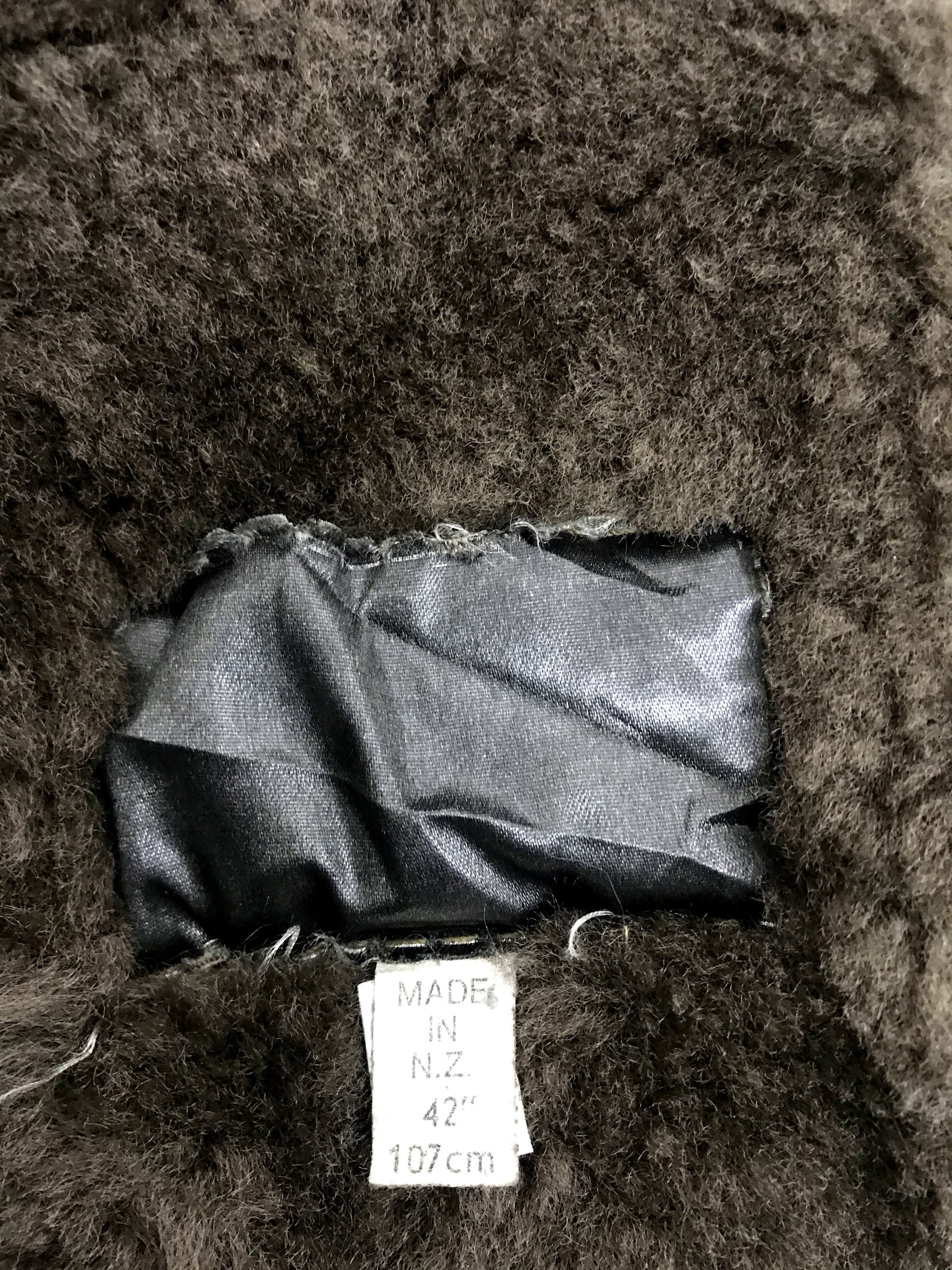 Vintage Sherpa Vest Made in New Zealand Blanket Padded Patchworks Size US M / EU 48-50 / 2 - 6 Thumbnail