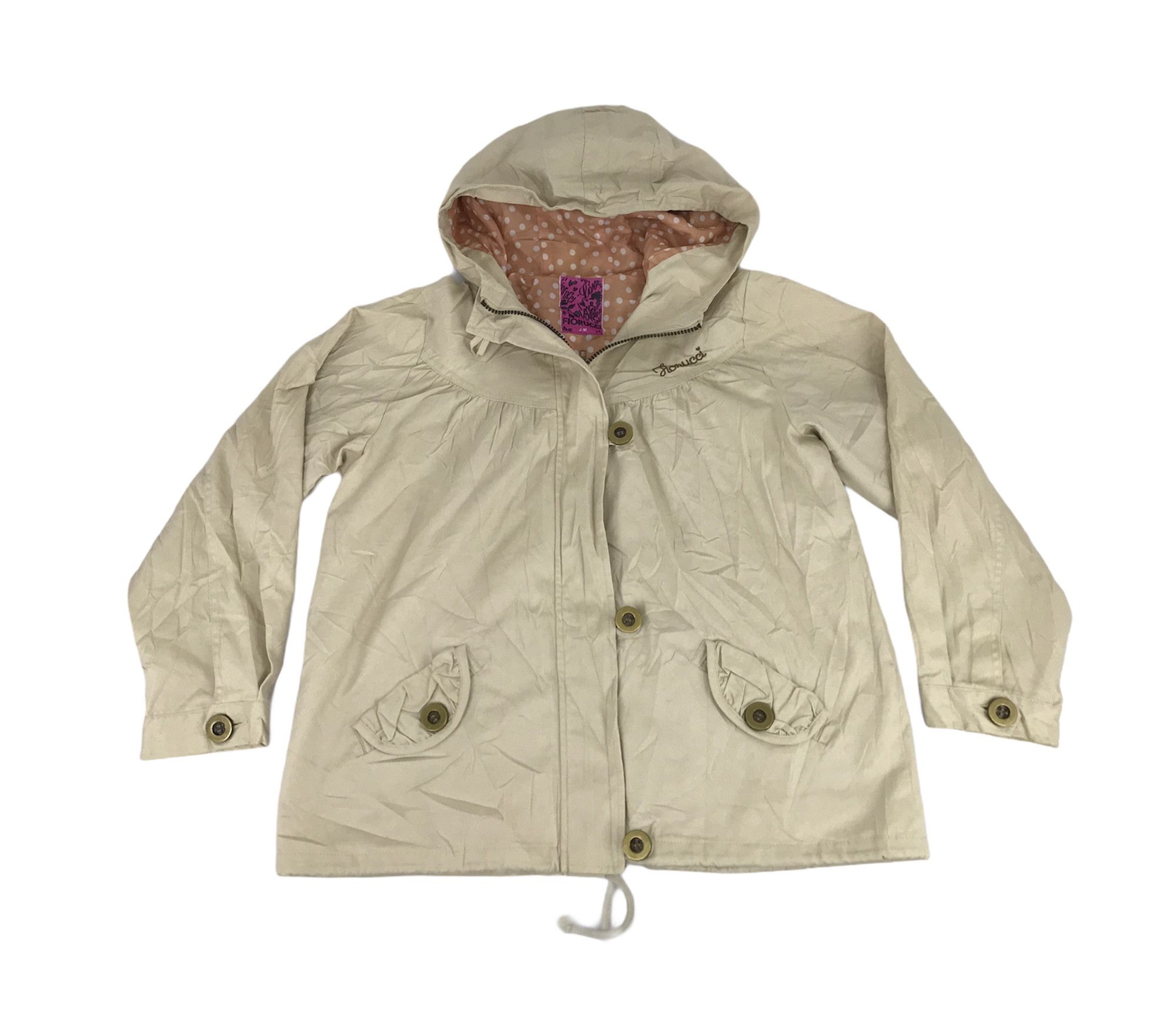 Fiorucci Fiorucci Hoodie Jacket Polka Dot Inner Hype Size M / US 6-8 / IT 42-44 - 1 Thumbnail