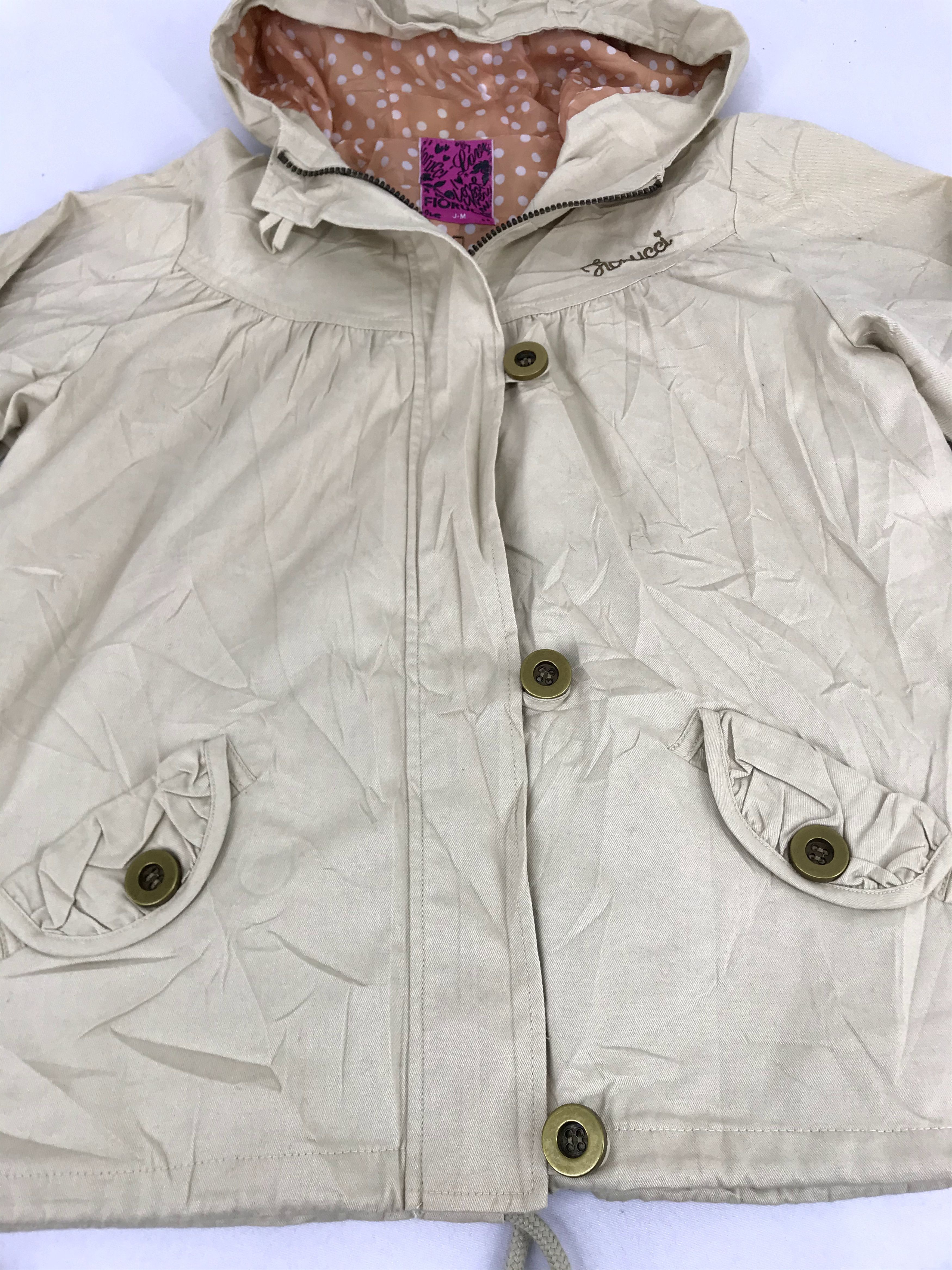 Fiorucci Fiorucci Hoodie Jacket Polka Dot Inner Hype Size M / US 6-8 / IT 42-44 - 2 Thumbnail