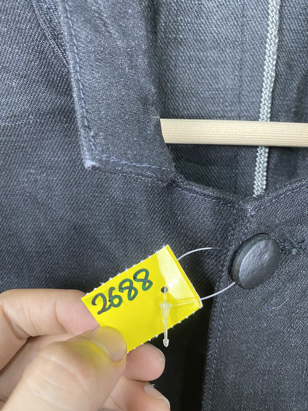 Vintage DLL Selvedge Denim made in Boyle Height handmade #2688 Size US M / EU 48-50 / 2 - 5 Thumbnail