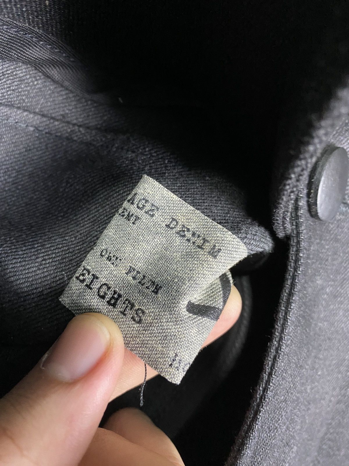 Vintage DLL Selvedge Denim made in Boyle Height handmade #2688 Size US M / EU 48-50 / 2 - 10 Thumbnail