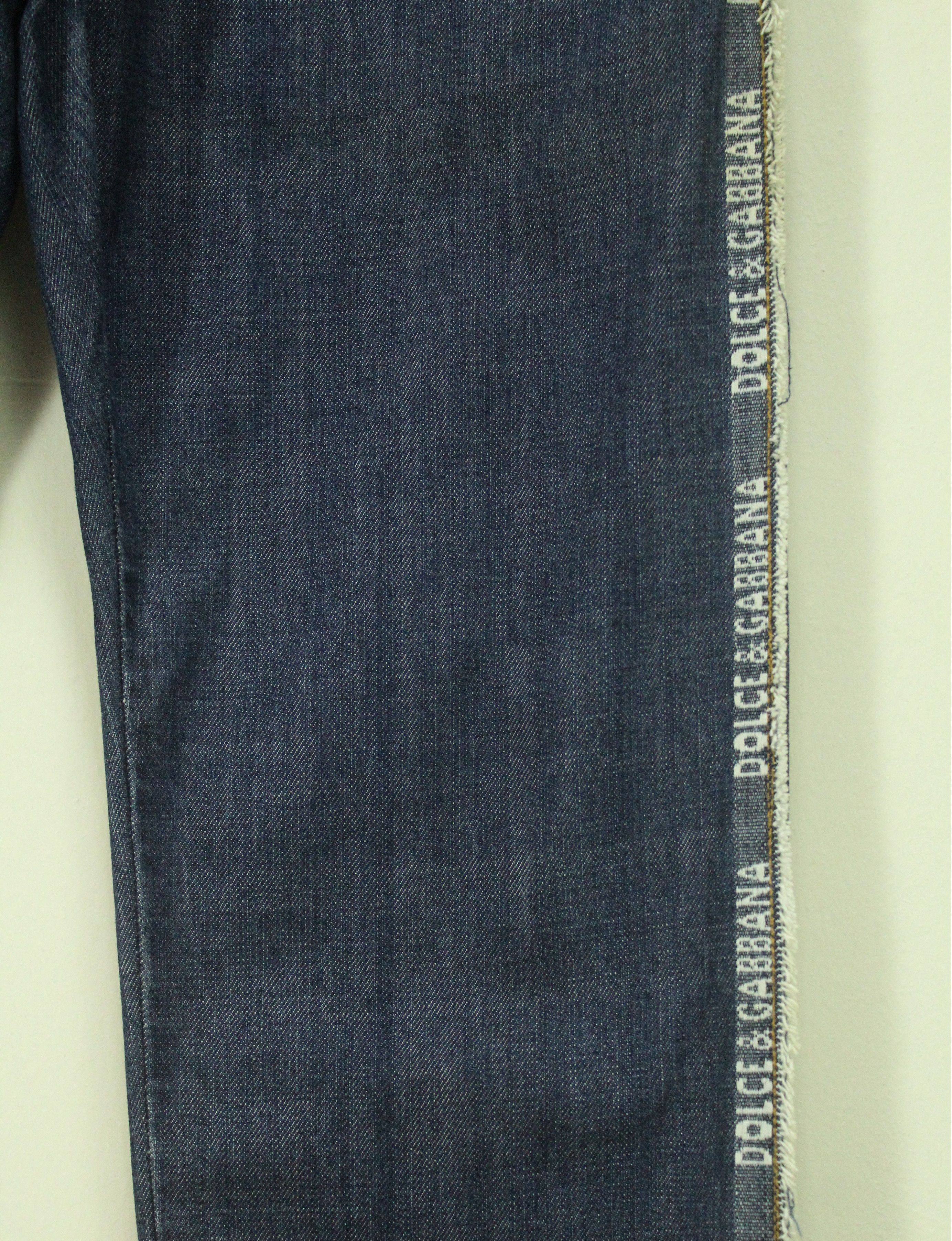 Dolce & Gabbana DOLCE & GABBANA Denim Side Logo Spell Out Jeans Size US 32 / EU 48 - 4 Thumbnail