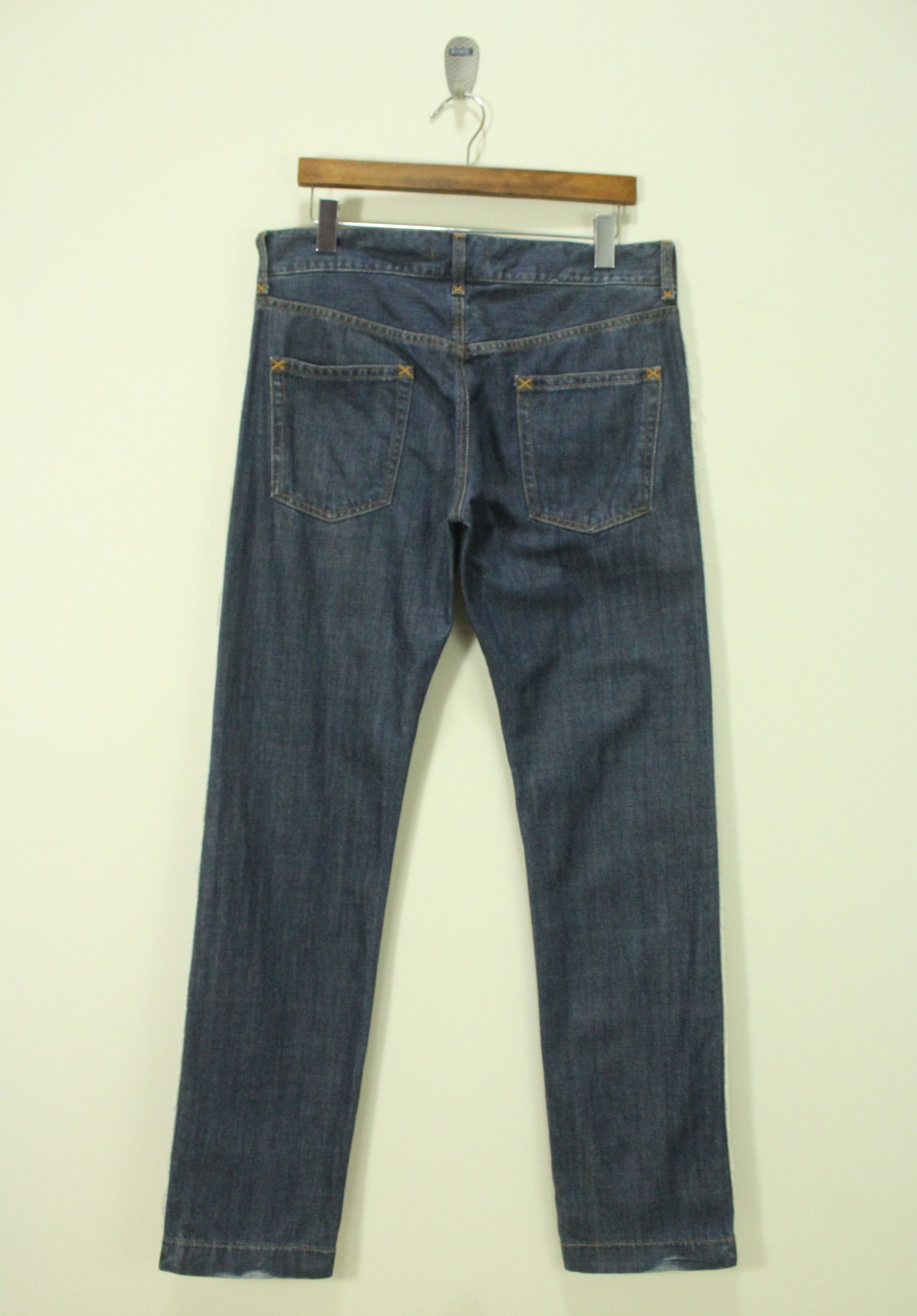 Dolce & Gabbana DOLCE & GABBANA Denim Side Logo Spell Out Jeans Size US 32 / EU 48 - 8 Thumbnail