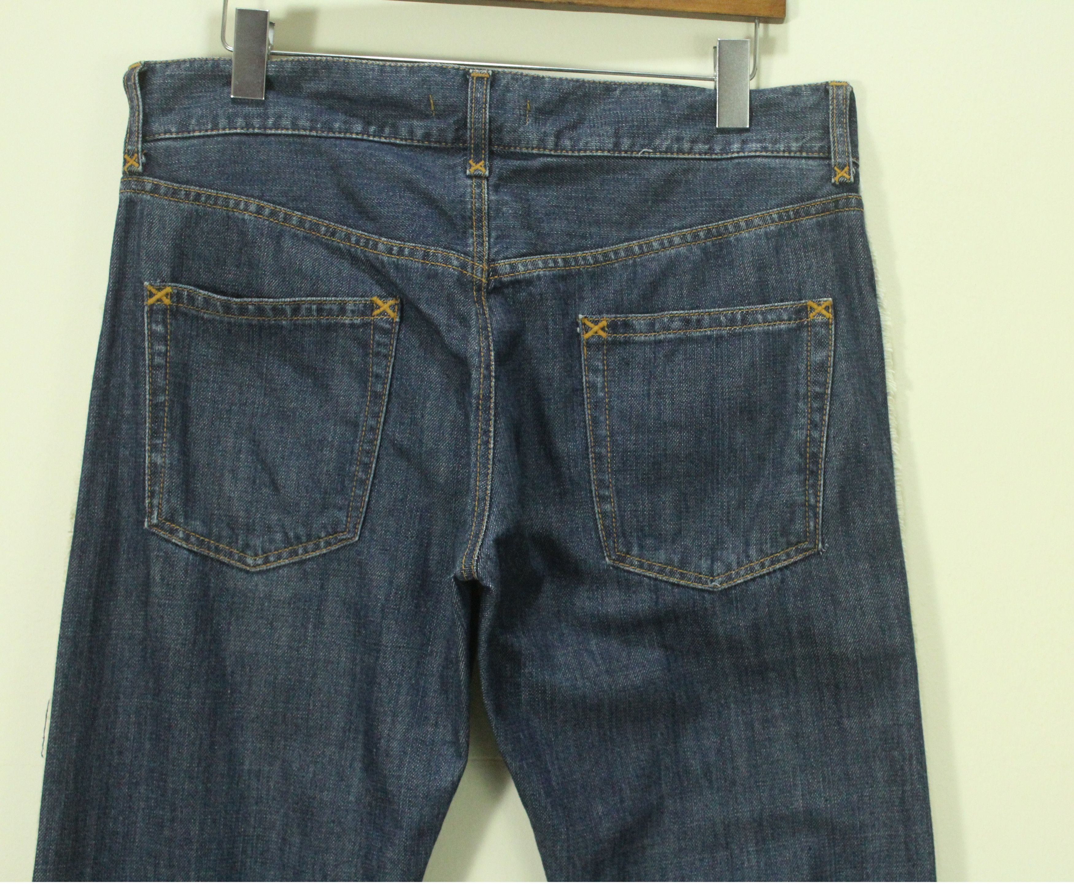 Dolce & Gabbana DOLCE & GABBANA Denim Side Logo Spell Out Jeans Size US 32 / EU 48 - 9 Thumbnail