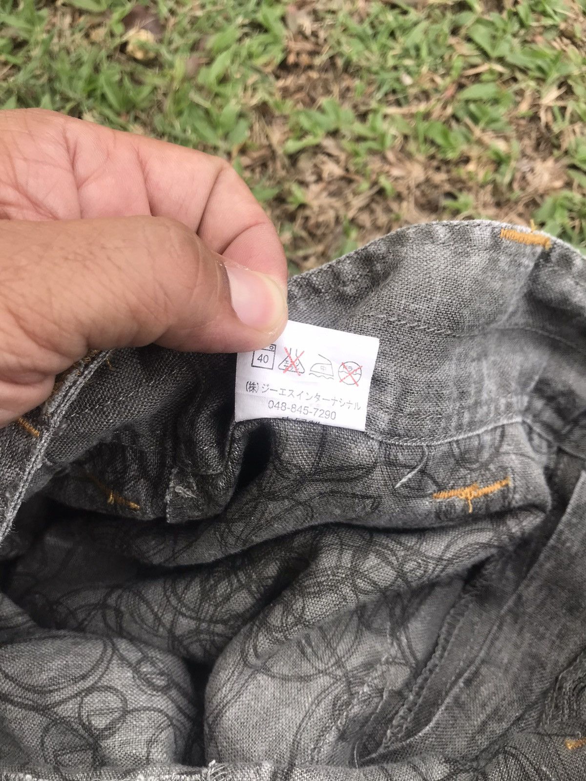 Seditionaries LINEN CARGO BONDAGE PARACHUTE STYLE MULTI POCKET PANTS Size US 30 / EU 46 - 13 Thumbnail