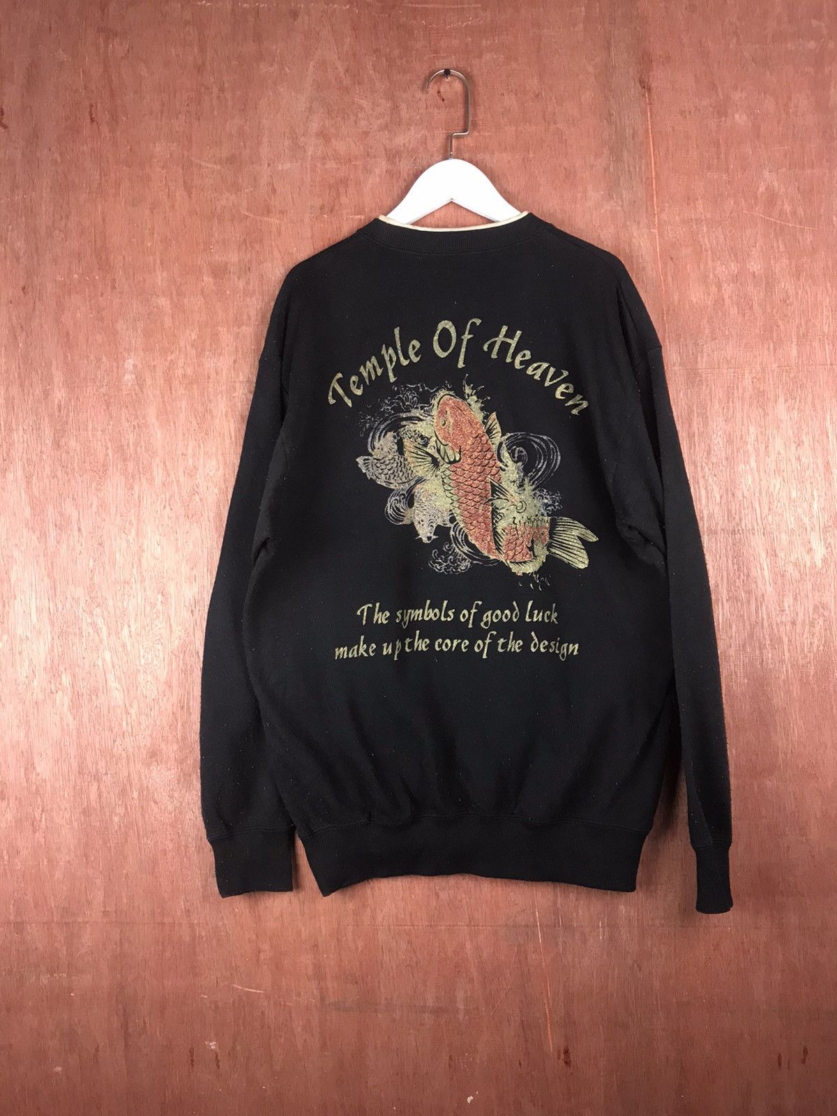 Edition Japan Japan Vintage Koi Fish Full Print sweatshirt #M005 Size US L / EU 52-54 / 3 - 2 Thumbnail