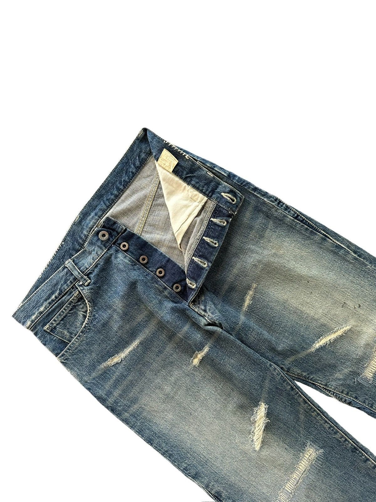 BAL 2000's archive Balance Co. reworked denim style Size US 30 / EU 46 - 6 Thumbnail
