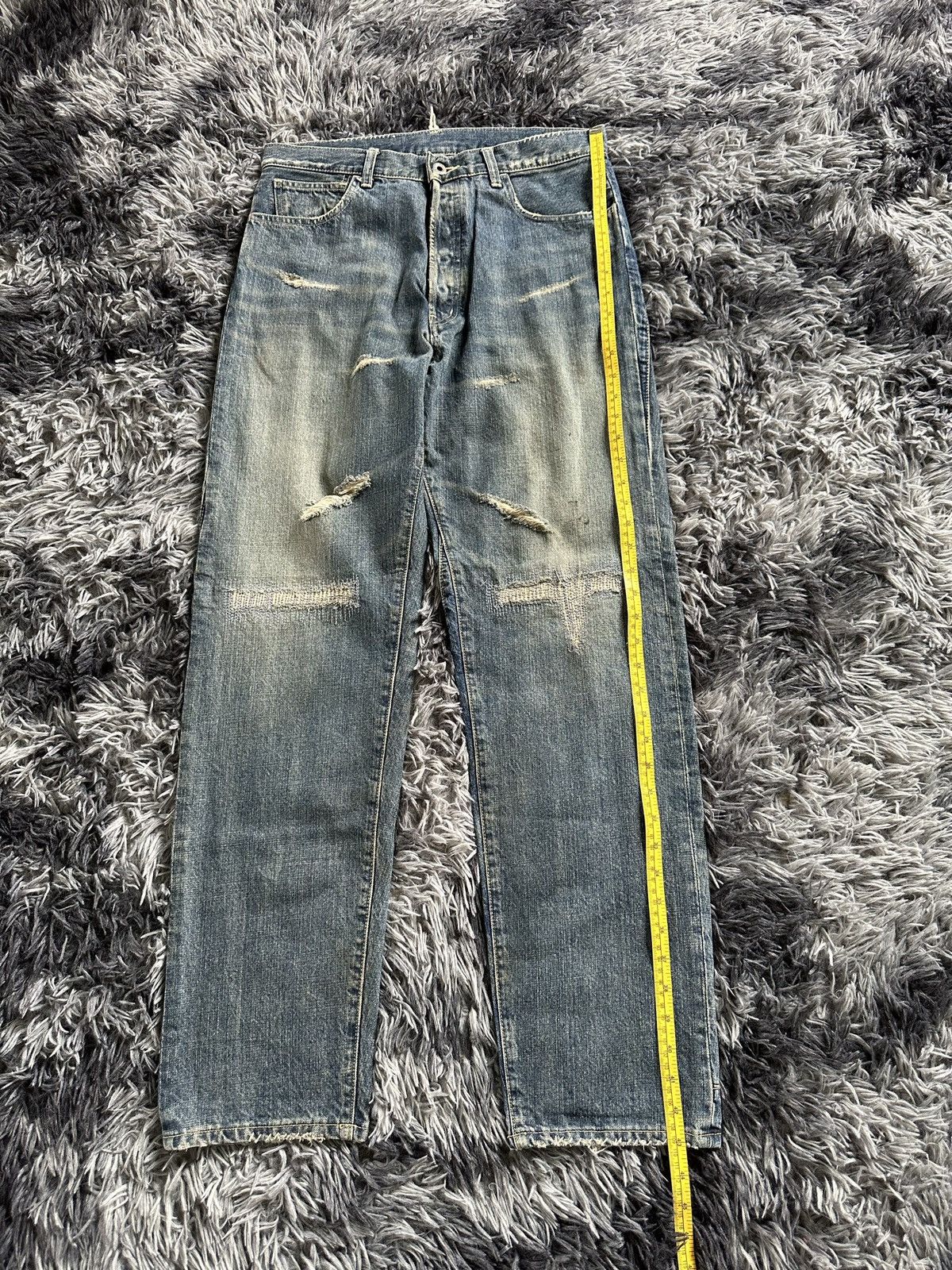 BAL 2000's archive Balance Co. reworked denim style Size US 30 / EU 46 - 13 Thumbnail