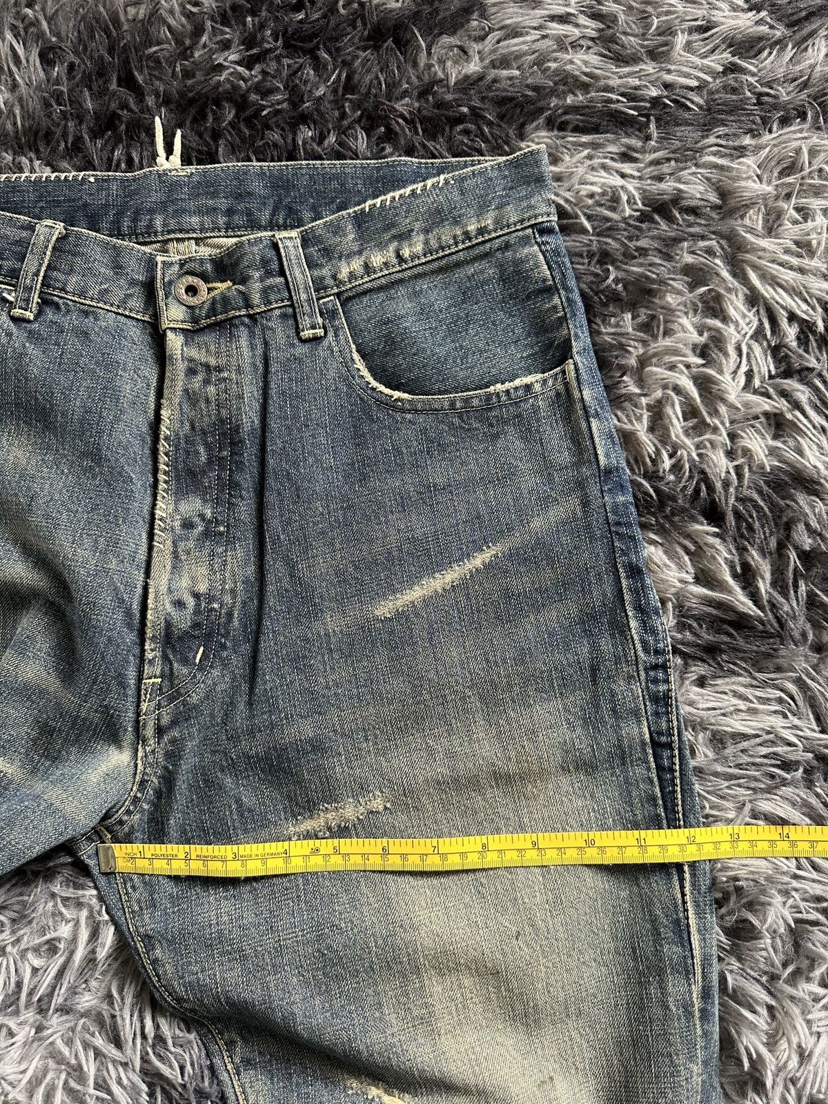 BAL 2000's archive Balance Co. reworked denim style Size US 30 / EU 46 - 16 Thumbnail