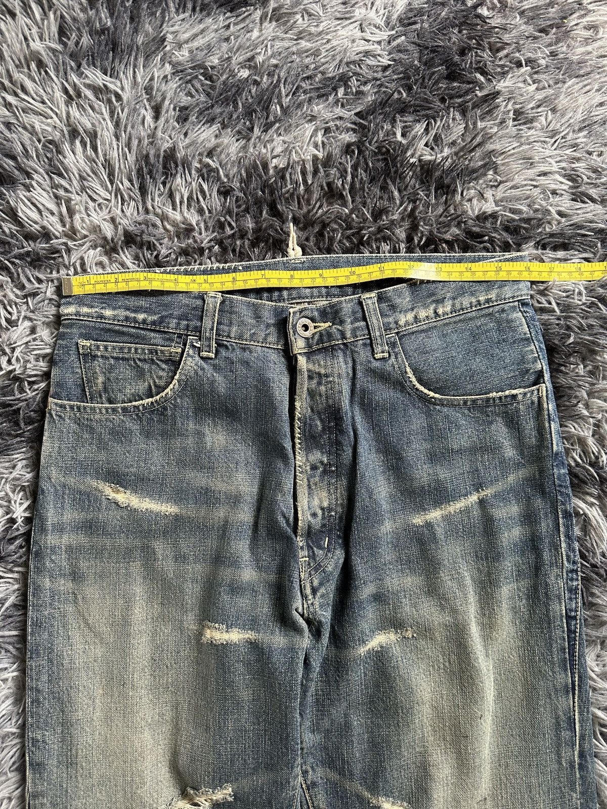 BAL 2000's archive Balance Co. reworked denim style Size US 30 / EU 46 - 12 Thumbnail
