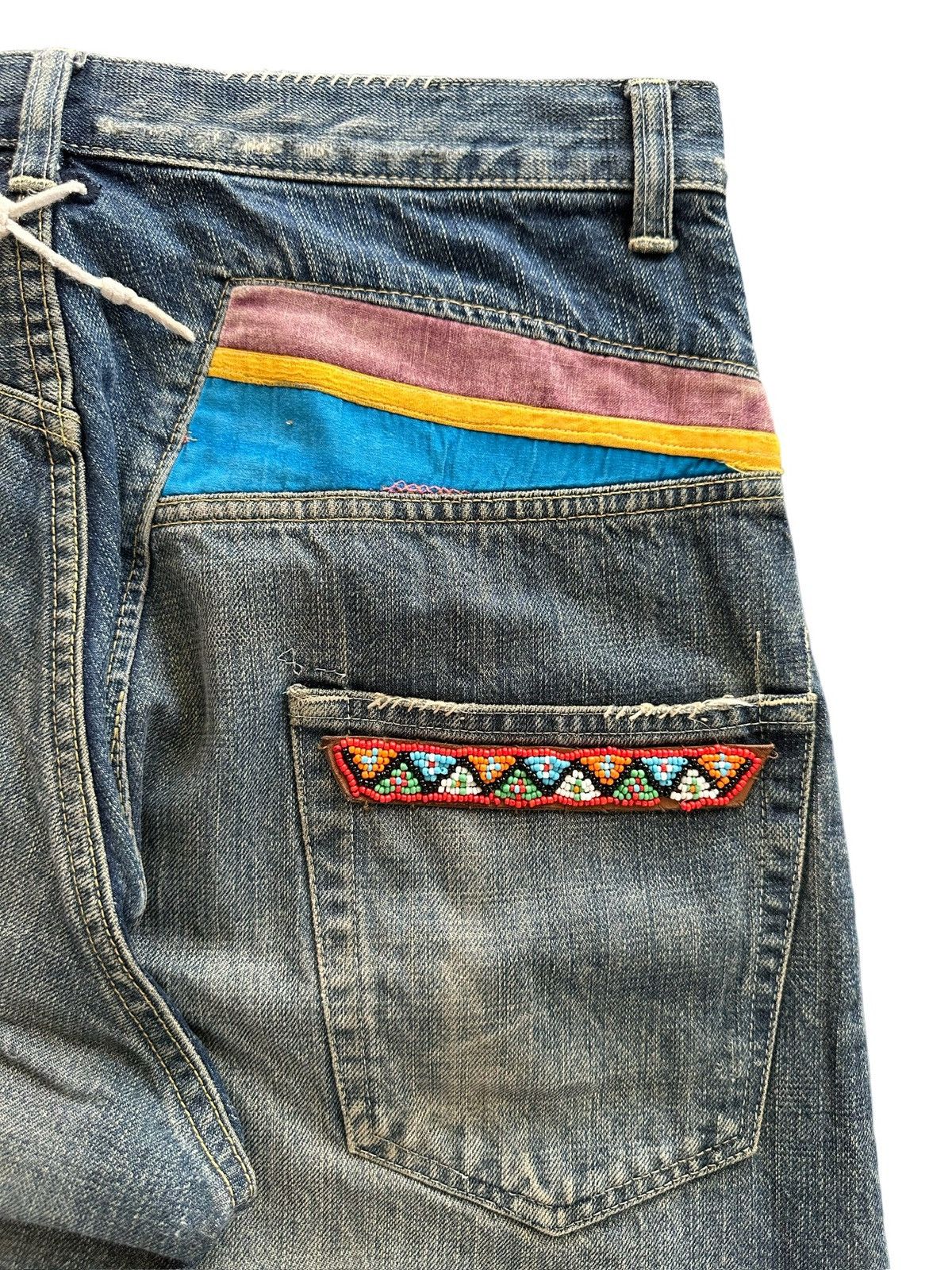 BAL 2000's archive Balance Co. reworked denim style Size US 30 / EU 46 - 11 Thumbnail