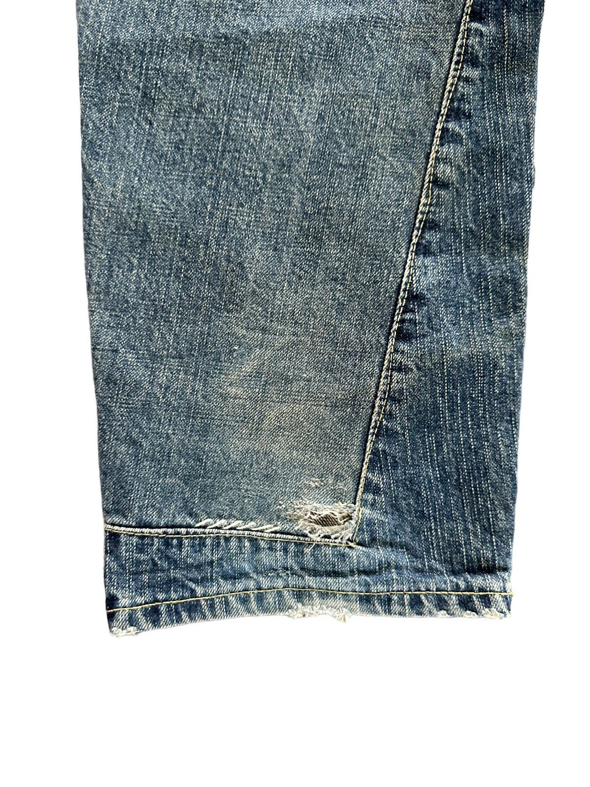 BAL 2000's archive Balance Co. reworked denim style Size US 30 / EU 46 - 10 Thumbnail
