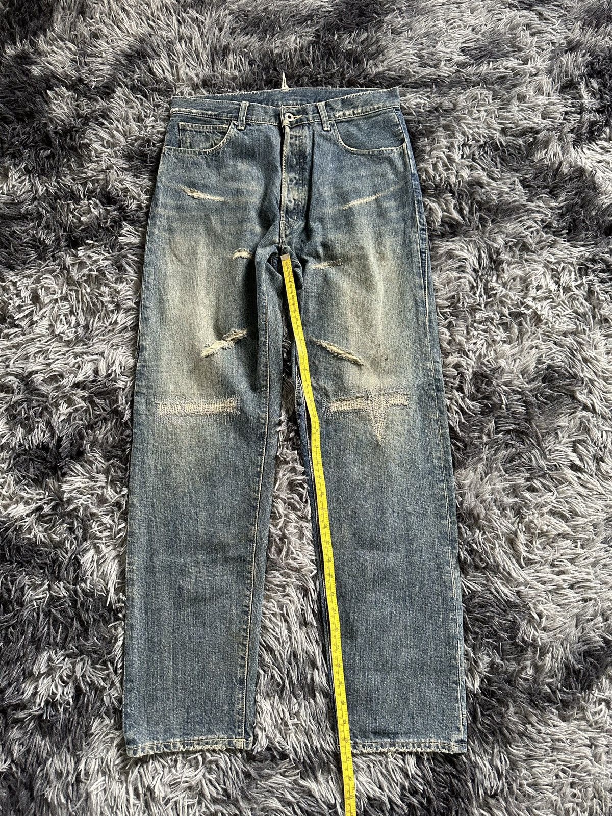 BAL 2000's archive Balance Co. reworked denim style Size US 30 / EU 46 - 14 Thumbnail