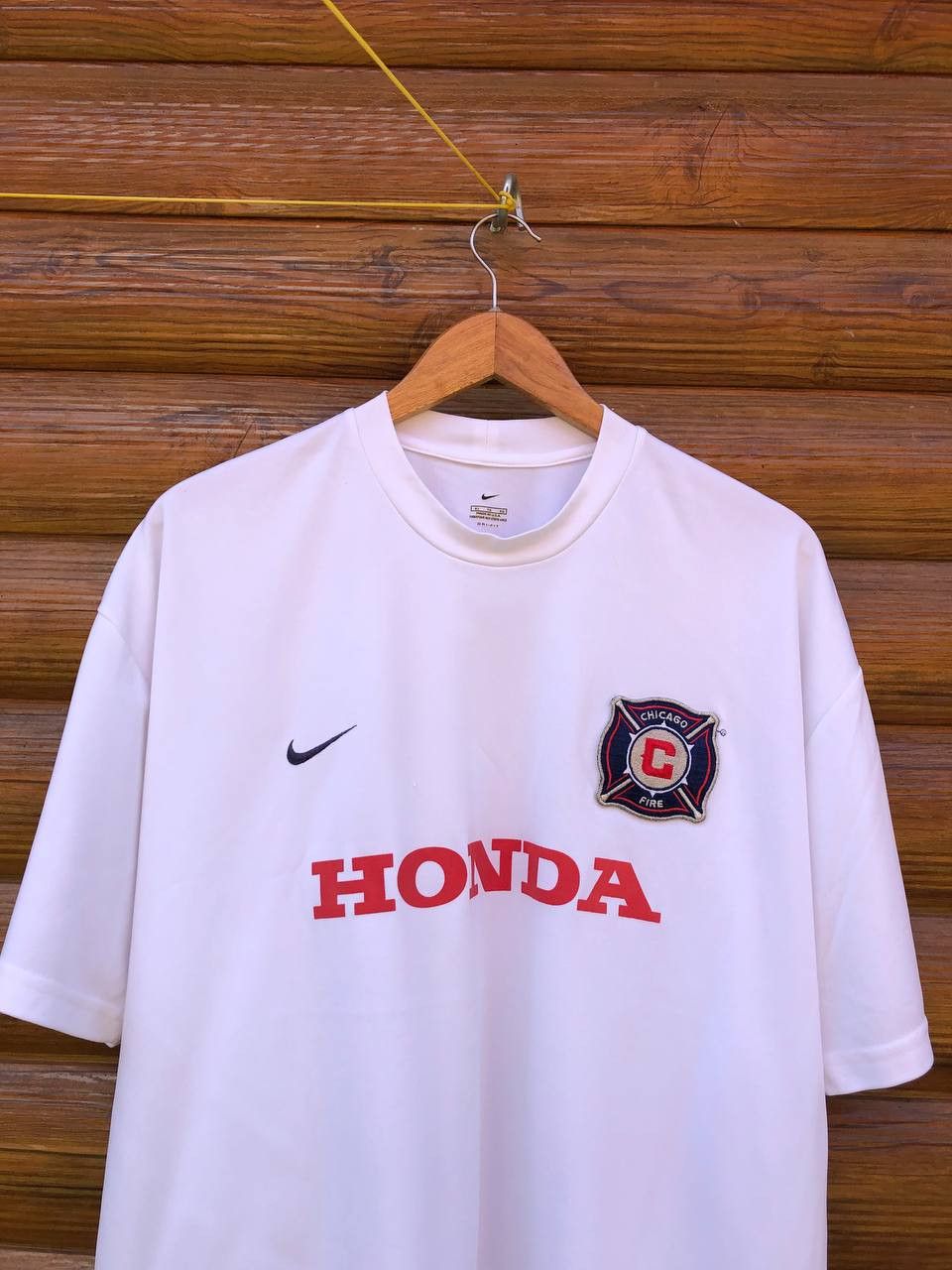 Nike VINTAGE MADE IN USA MLS CHICAGO FIRE SOCCER JERSEY NIKE Size US XL / EU 56 / 4 - 2 Thumbnail