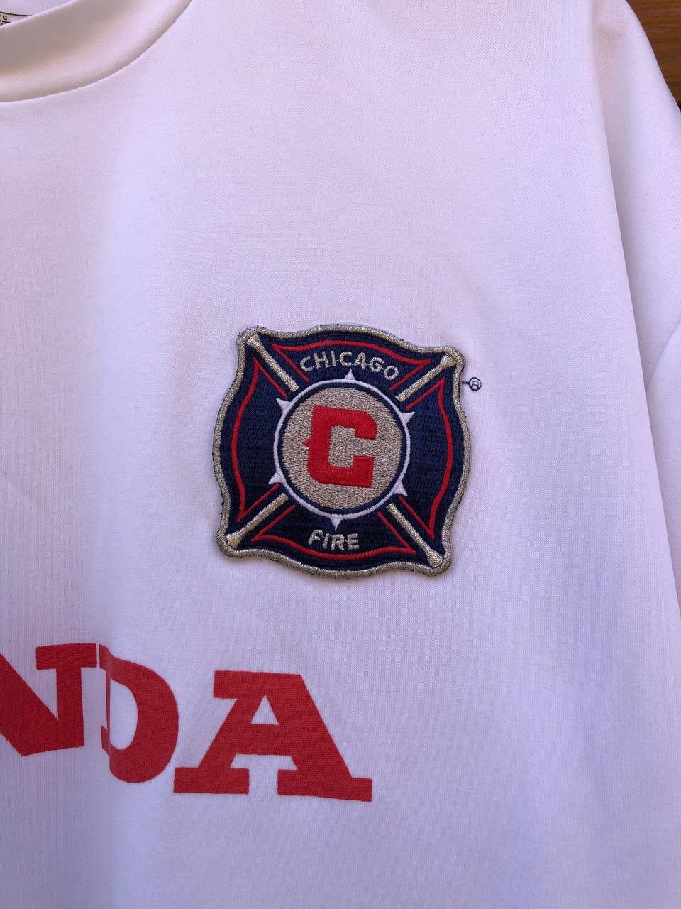 Nike VINTAGE MADE IN USA MLS CHICAGO FIRE SOCCER JERSEY NIKE Size US XL / EU 56 / 4 - 5 Thumbnail