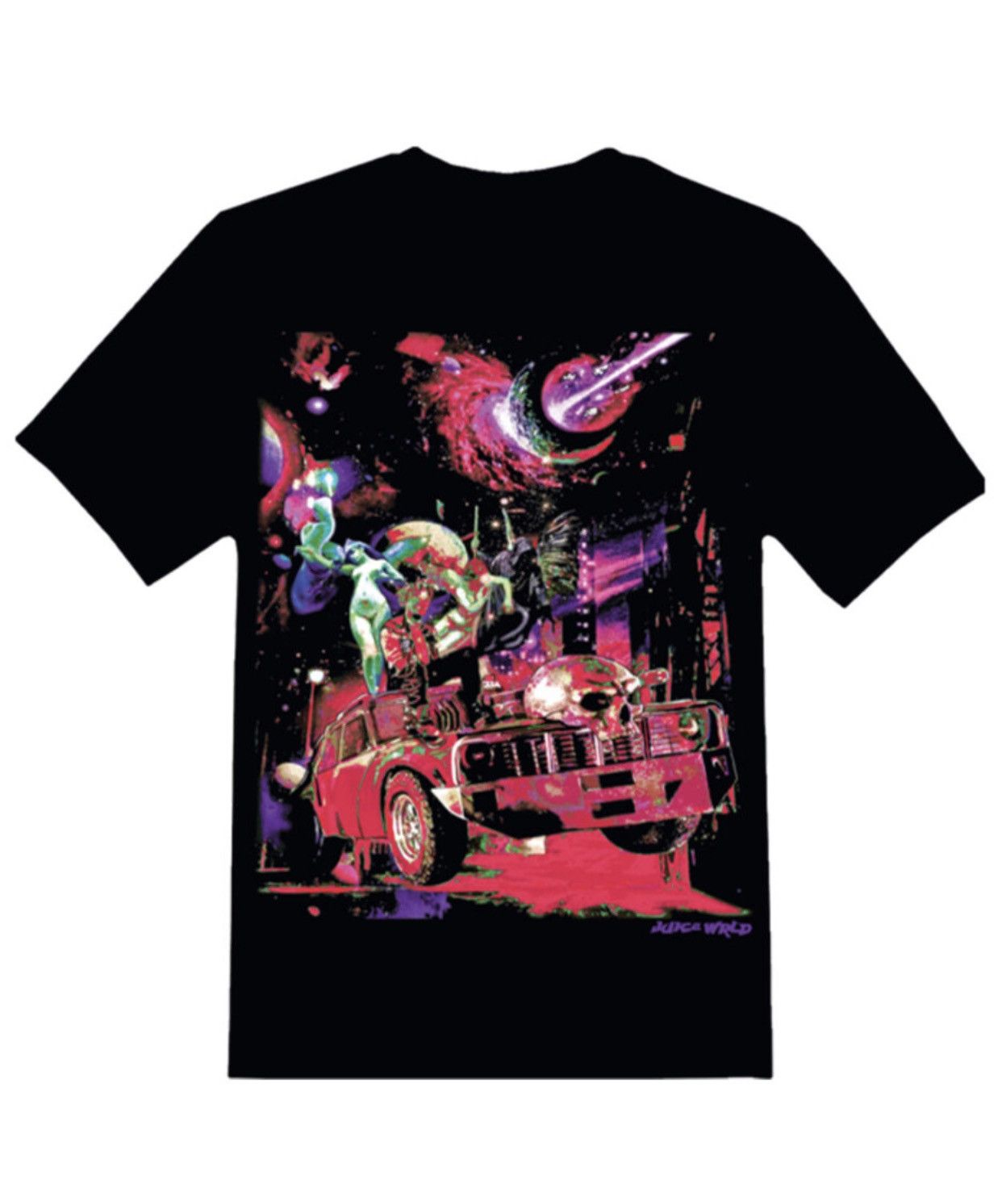 999 Club × Vlone Juice WRLD X VLONE Galaxy T SHIRT Size US L / EU 52-54 / 3 - 2 Thumbnail