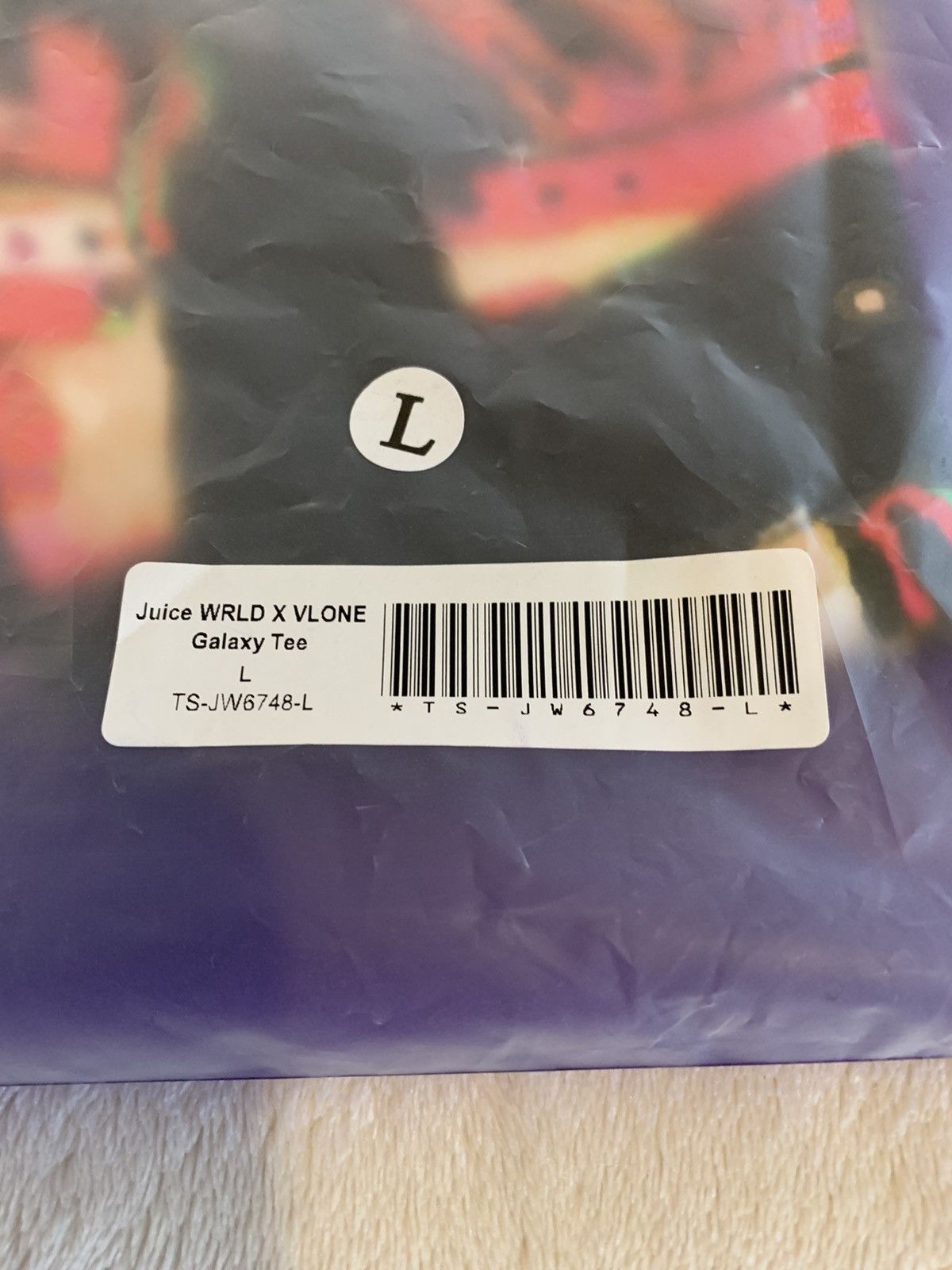 999 Club × Vlone Juice WRLD X VLONE Galaxy T SHIRT Size US L / EU 52-54 / 3 - 4 Thumbnail